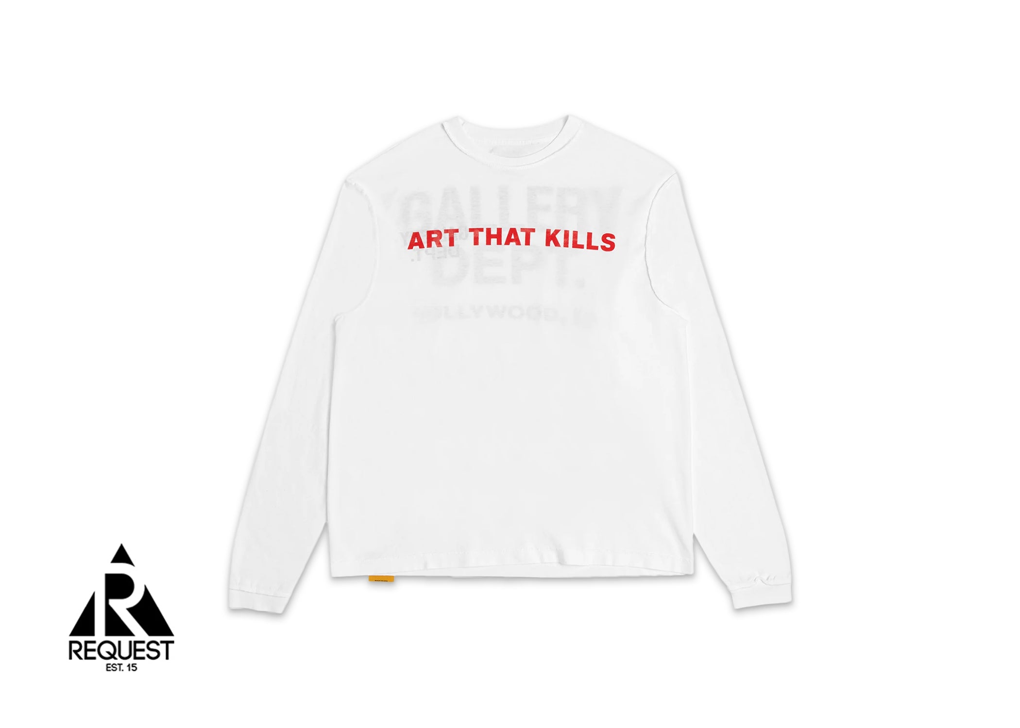 Gallery Dept. Art That Kills Souvenir Reversible L/S Tee "White"