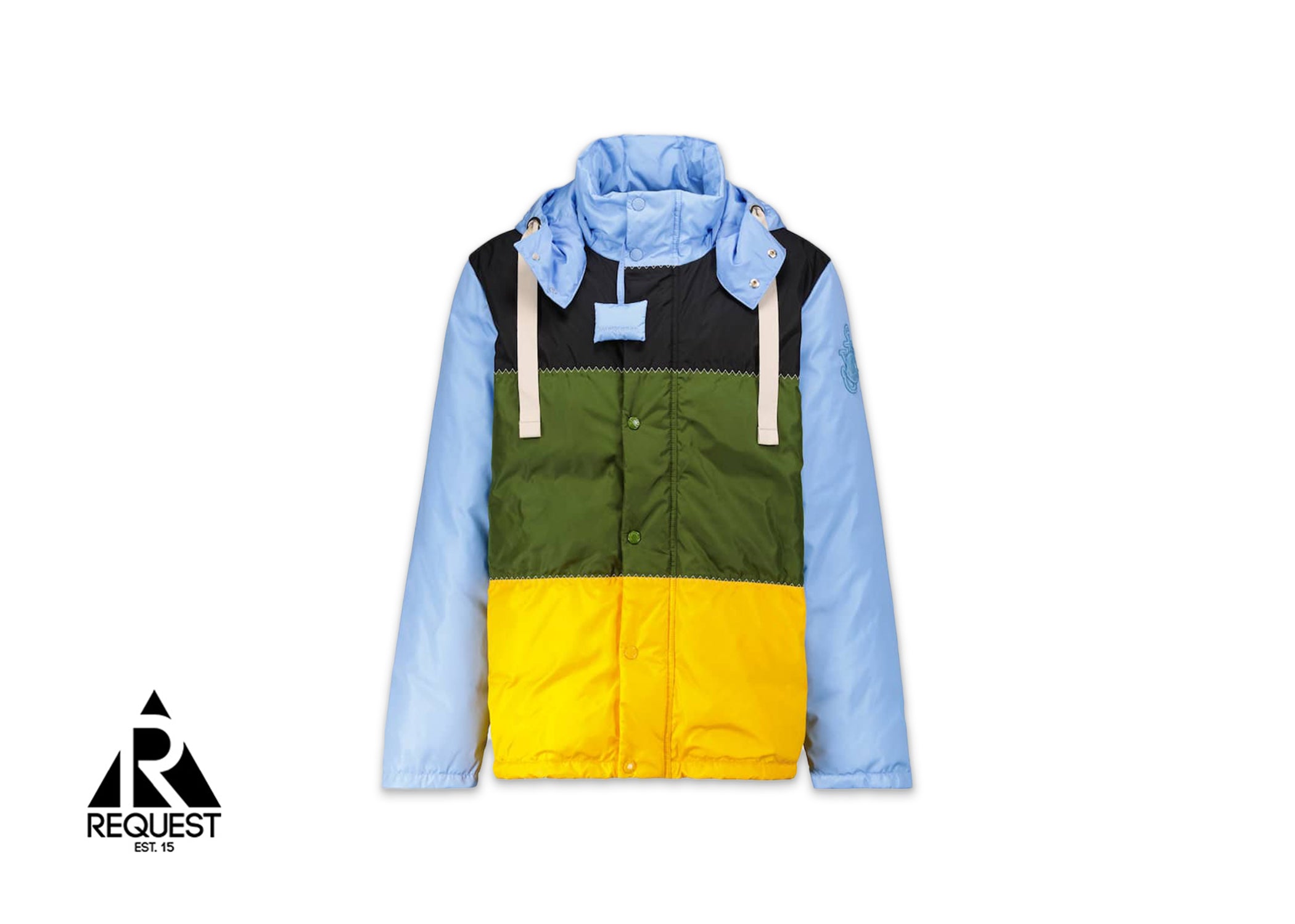 Moncler x JW Anderson Borealis Hooded Down Jacket "Multicolor"