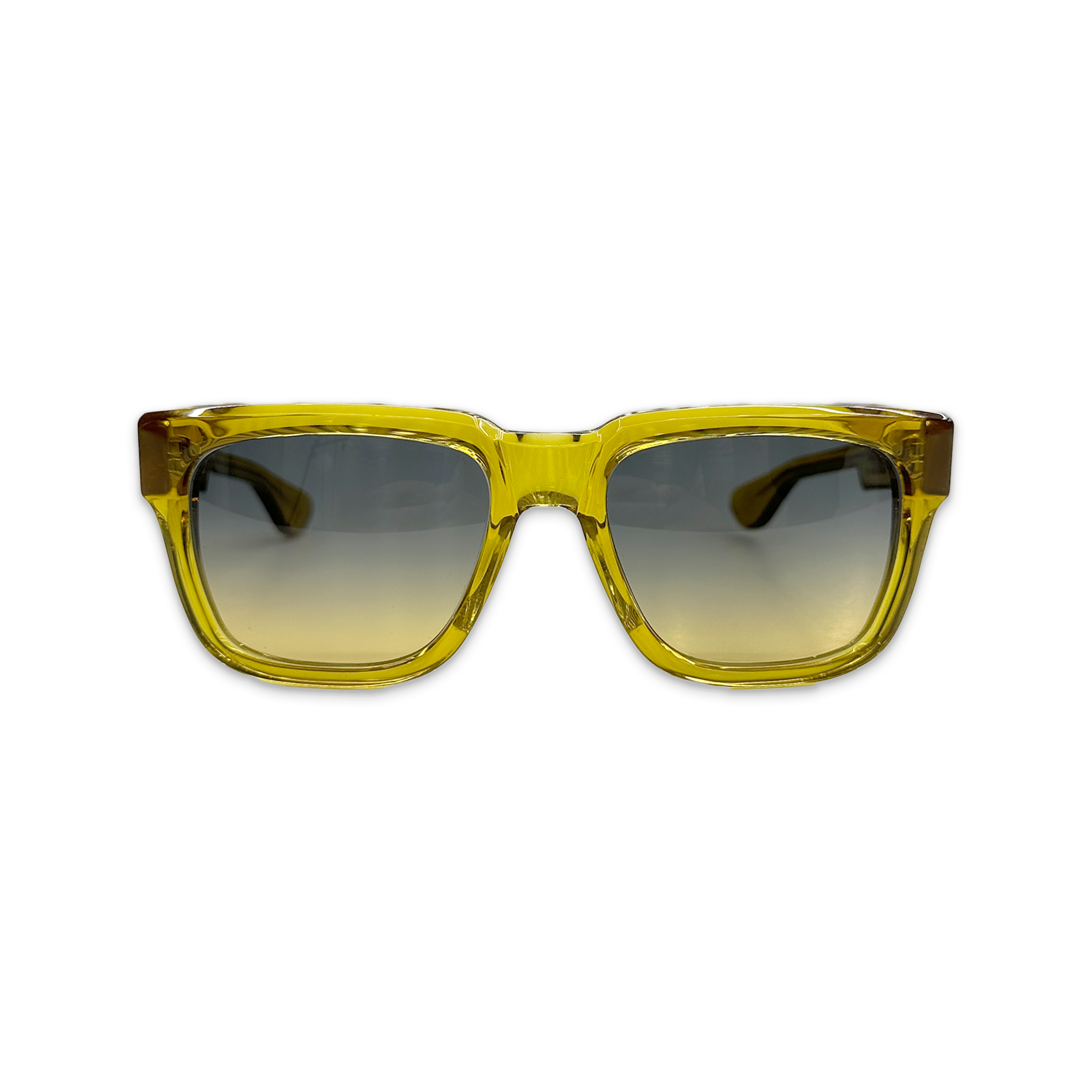 Chrome Hearts, Box Officer Sunglasses "Transparent Yellow"