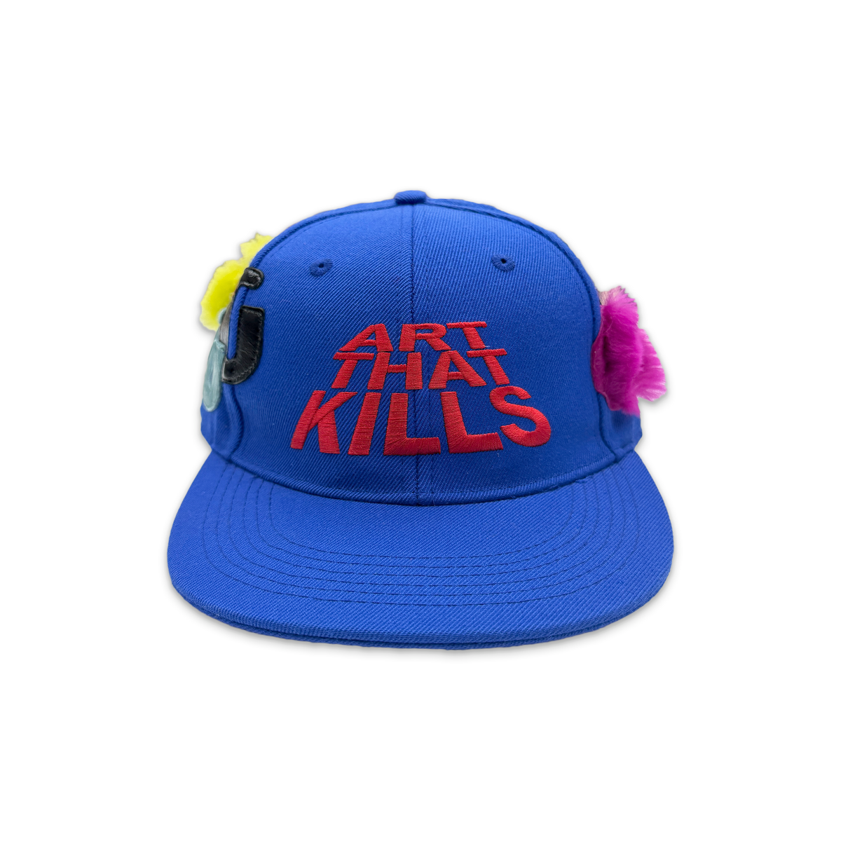 Gallery Dept., Art That Kills G Patch Fitted Hat “Blue”