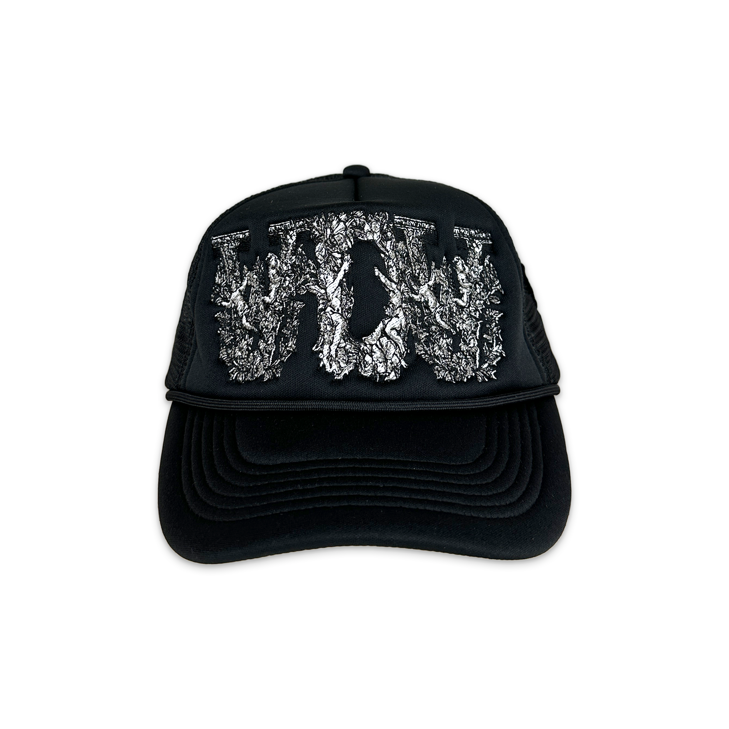 Who Decides War, Baroque Trucker Hat "Coal"