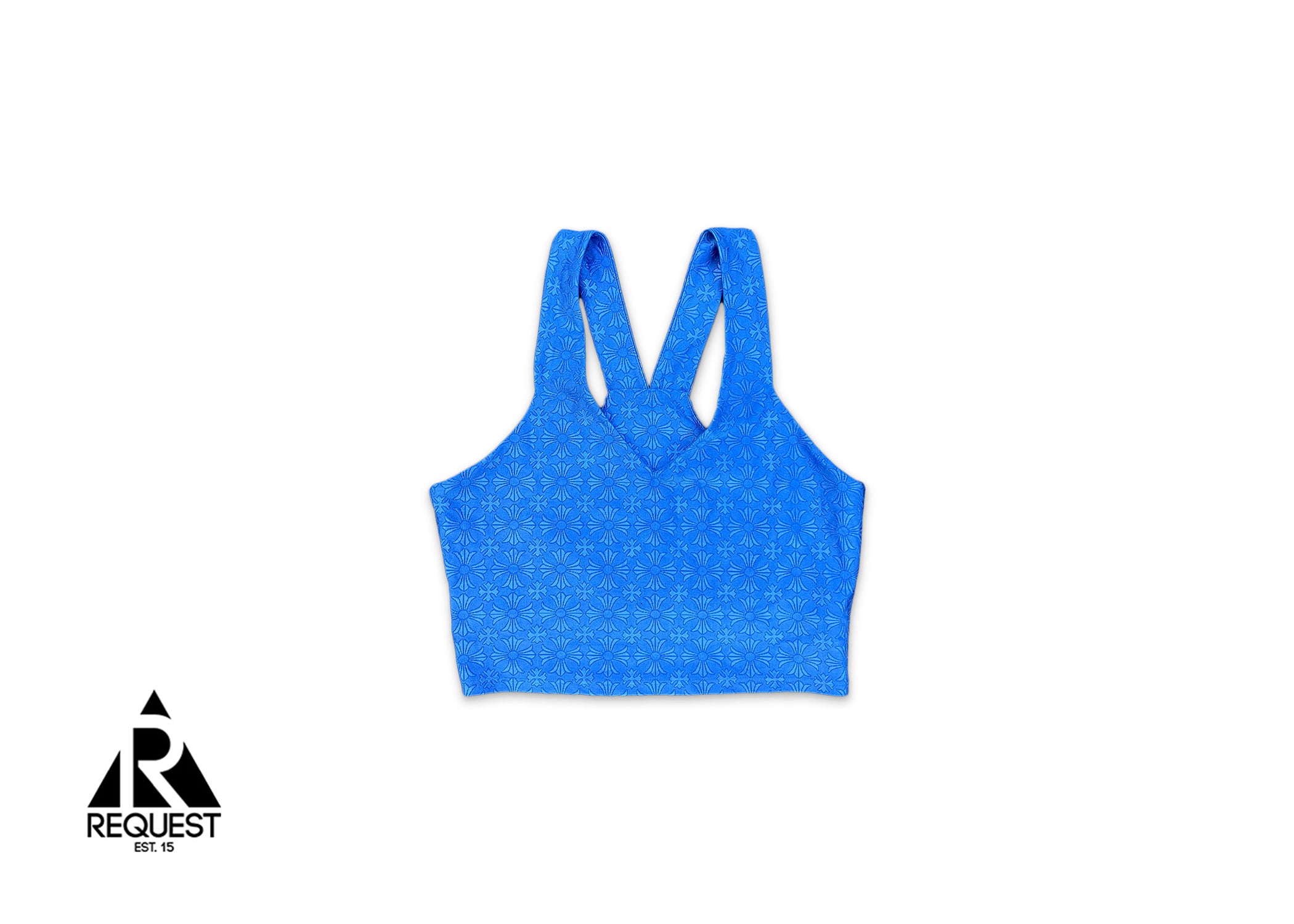 Chrome Hearts Motif Sports Bra "Blue" (W)