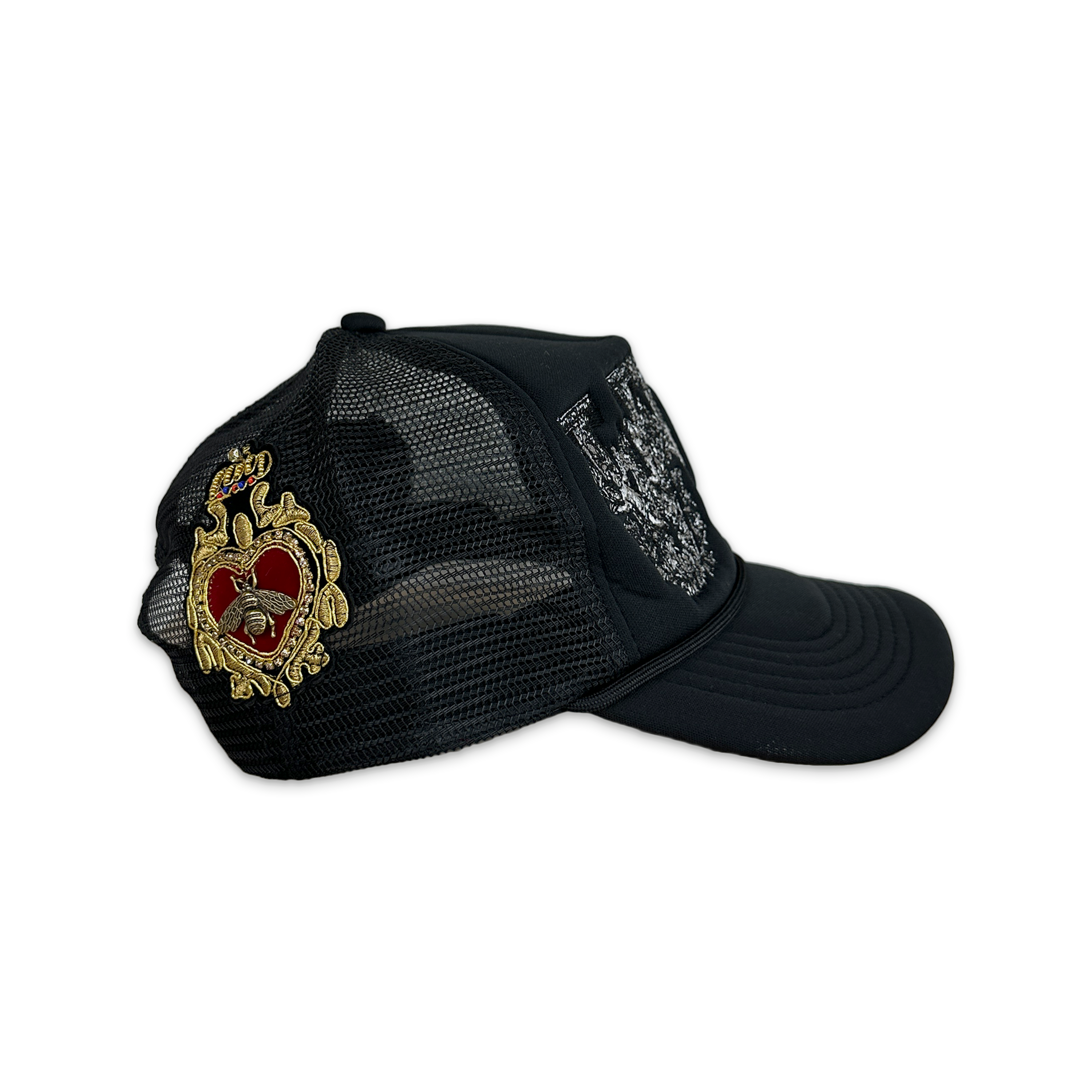 Who Decides War, Baroque Trucker Hat "Coal"