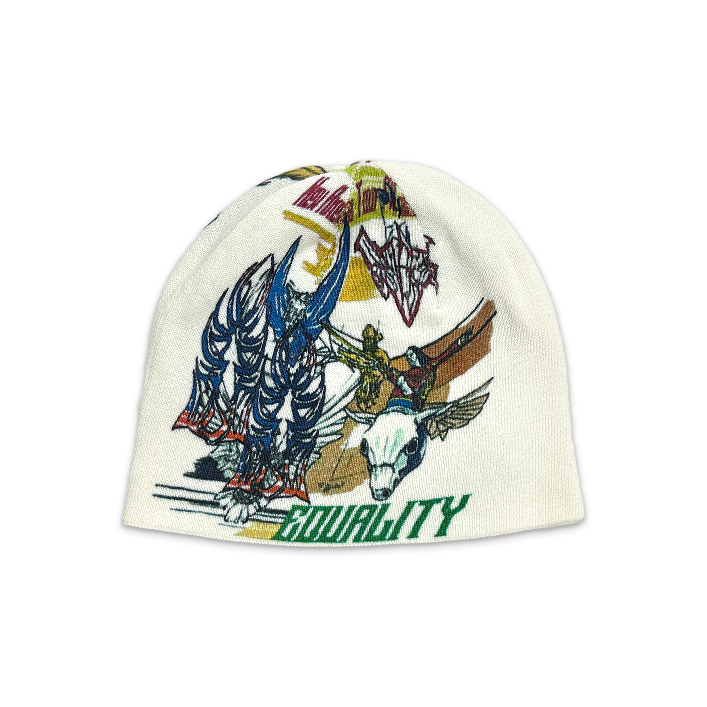 Americana Knit Beanie "Cloud"