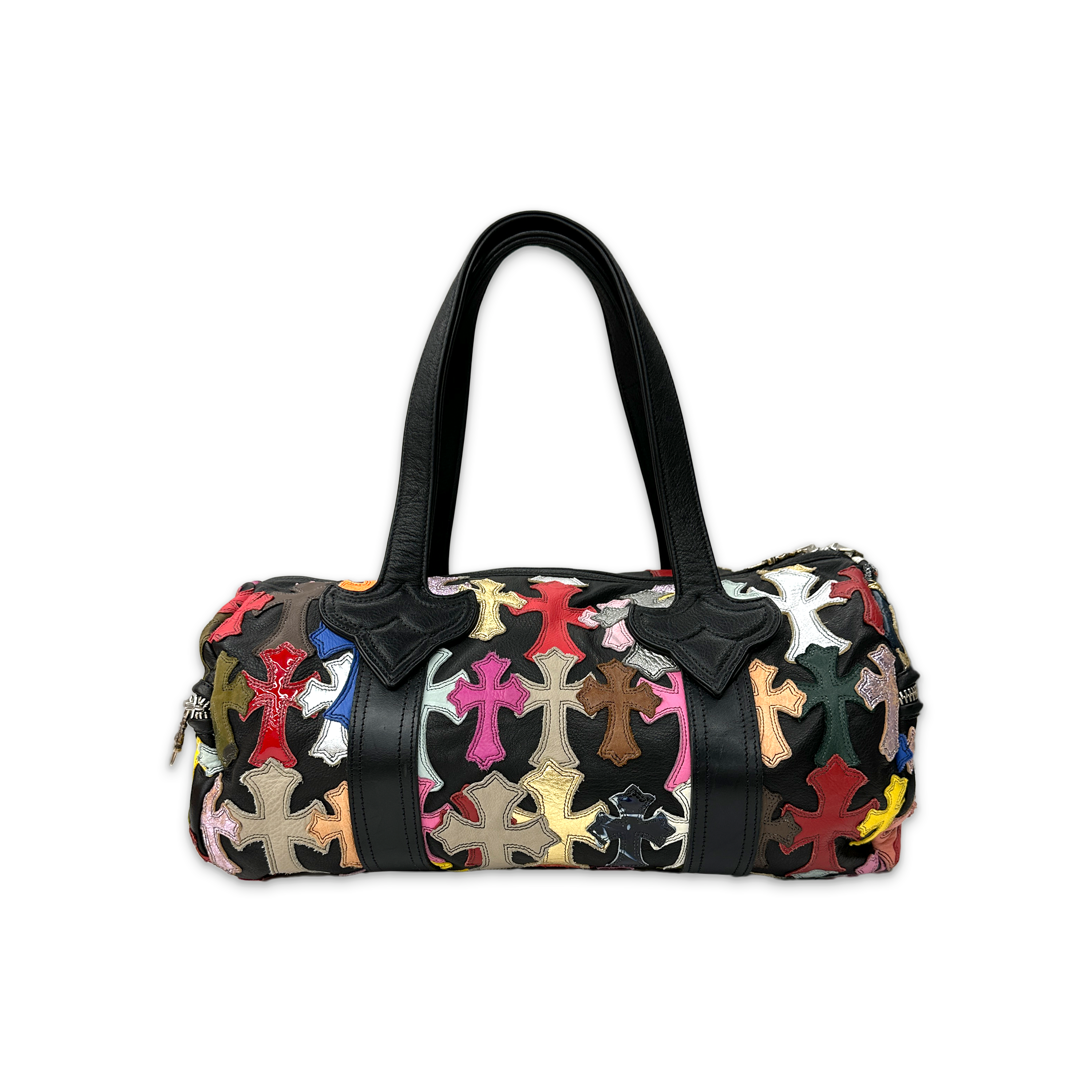 Chrome Hearts, Mini Multicolor Cross Duffle Bag