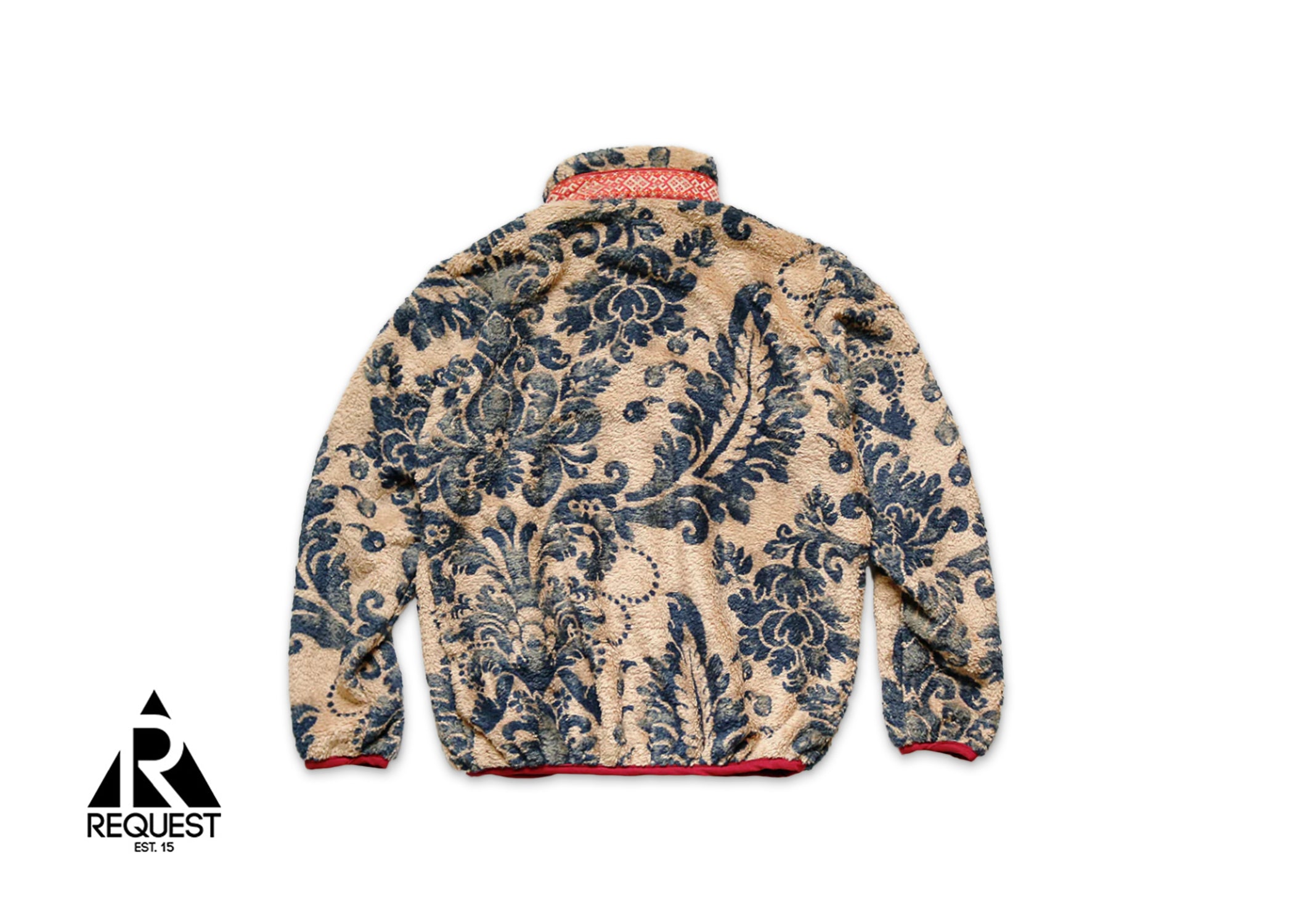 Kapital Damask Fleece Zip Blouson "Beige"