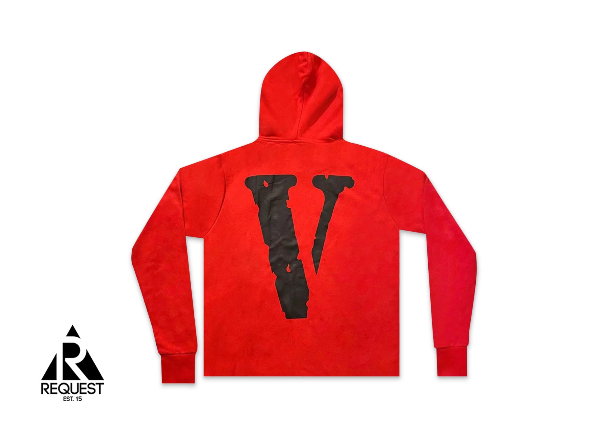 Vlone Friends Hoodie "Red/Black"