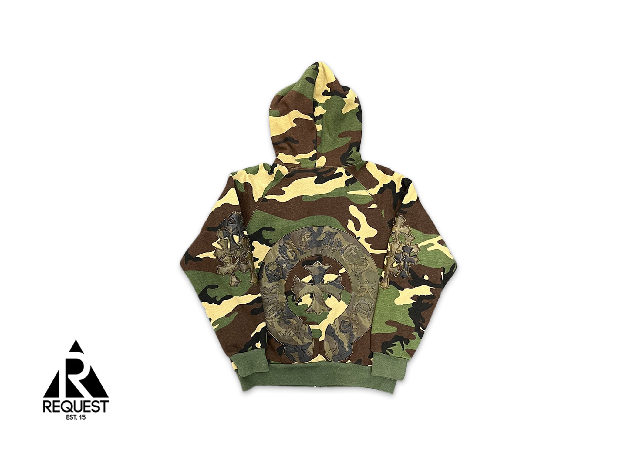 Chrome Hearts Camo Hoodie "Camo Crosses"