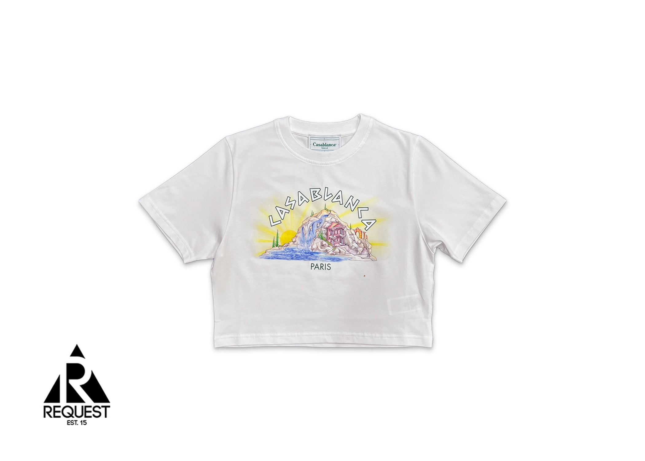 Casablanca, River Mountain Baby Tee "White" (W)