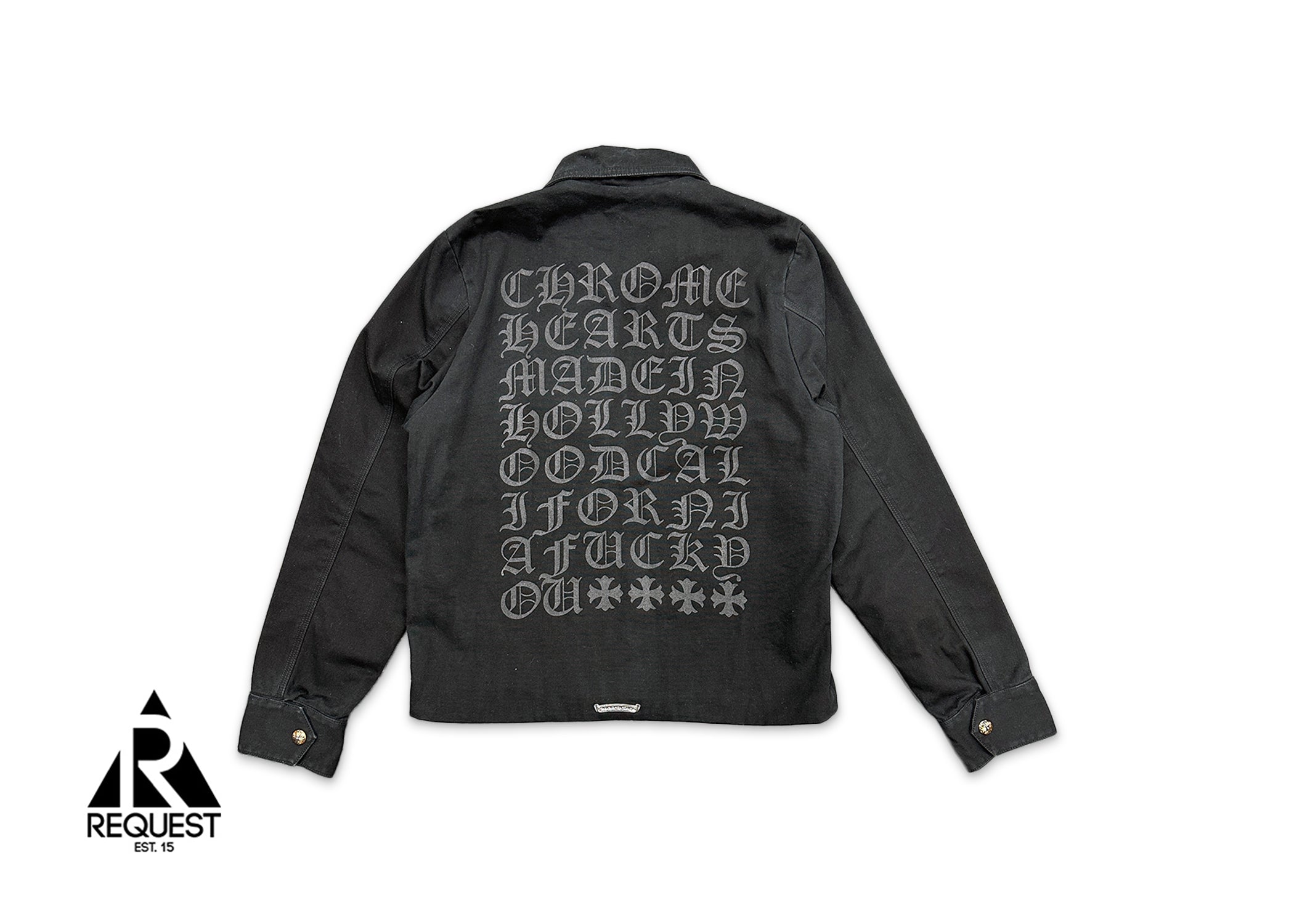 Chrome Hearts, Street Meat Work Jacket "Black"