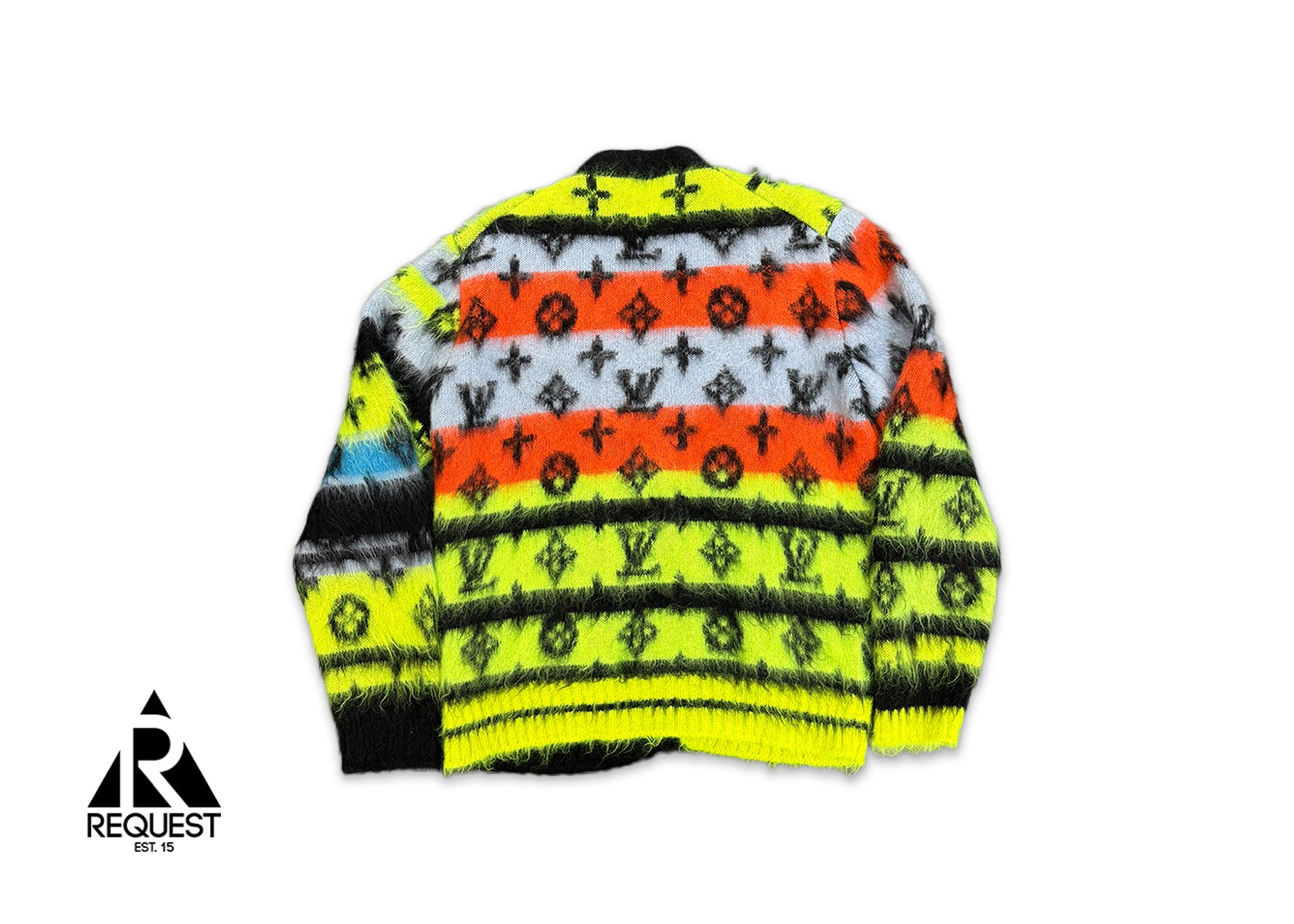 Louis Vuitton, Monogram Mohair Cardigan "Multicolor"