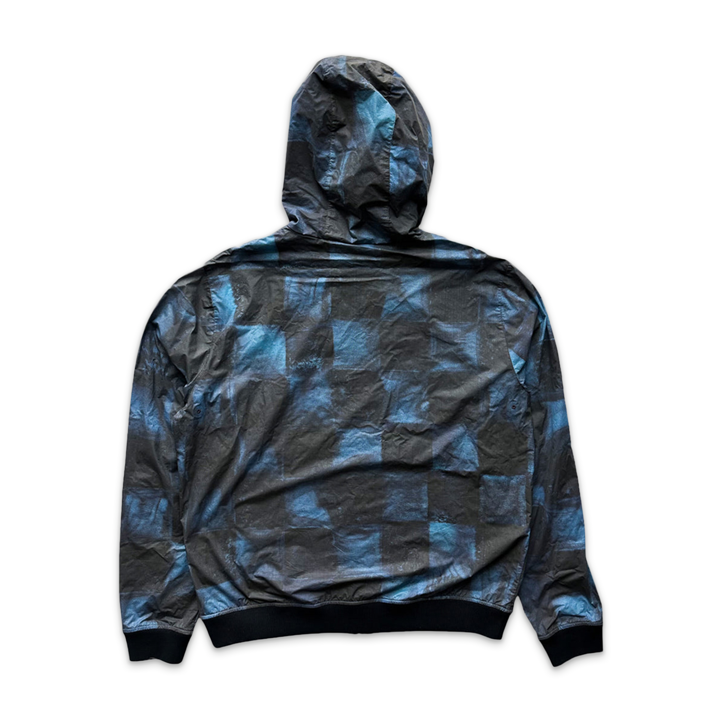 Louis Vuitton, Damier Graphite Windbreaker "Blue"