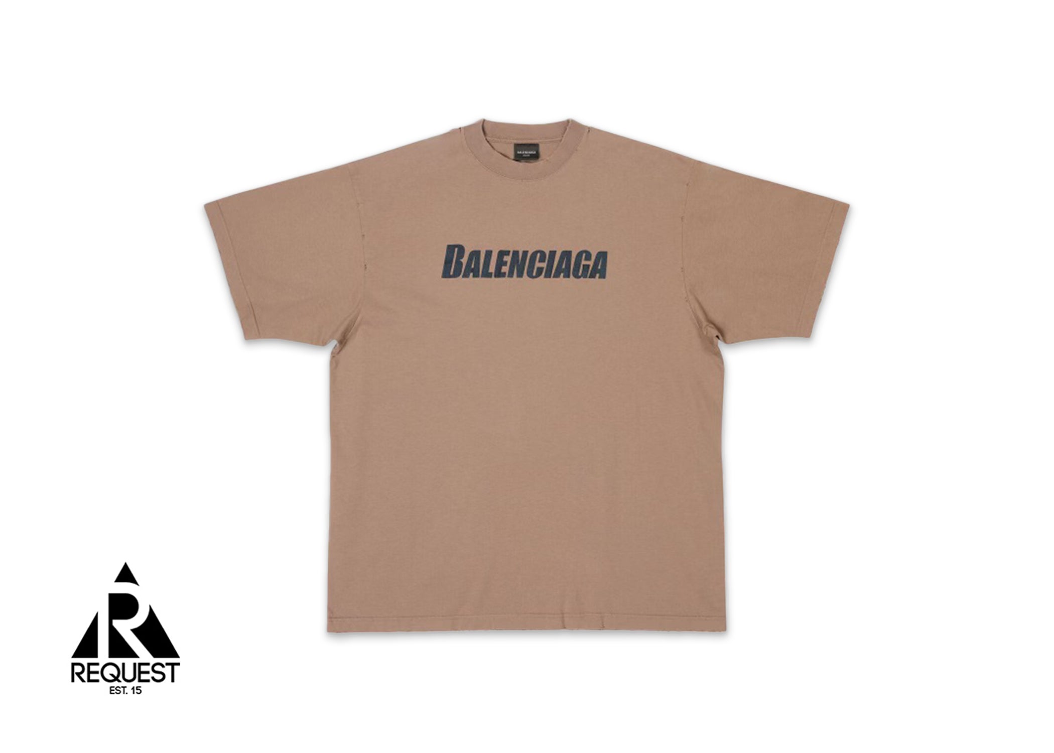 Balenciaga Caps Tee "Grey"