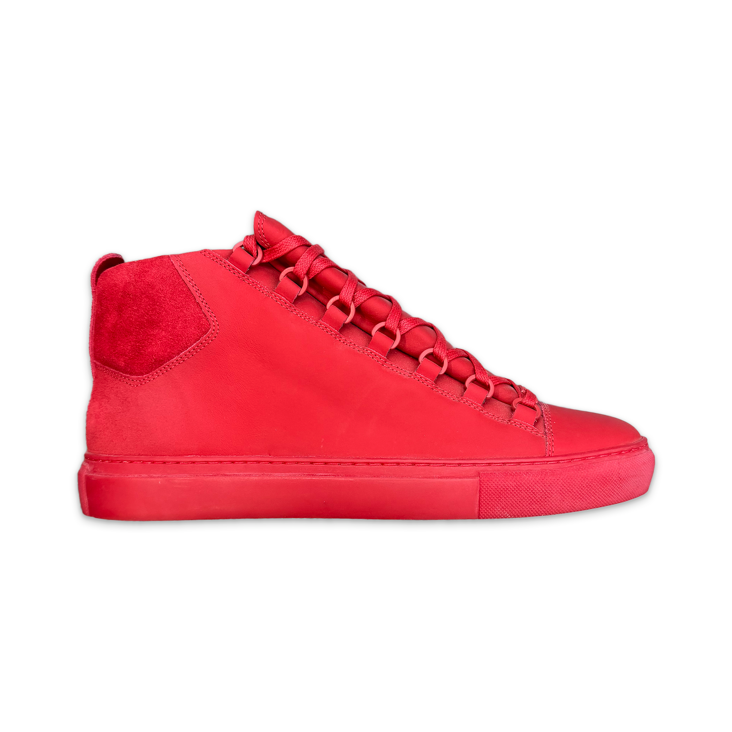 Arena Leather Transition Suede High "Red"