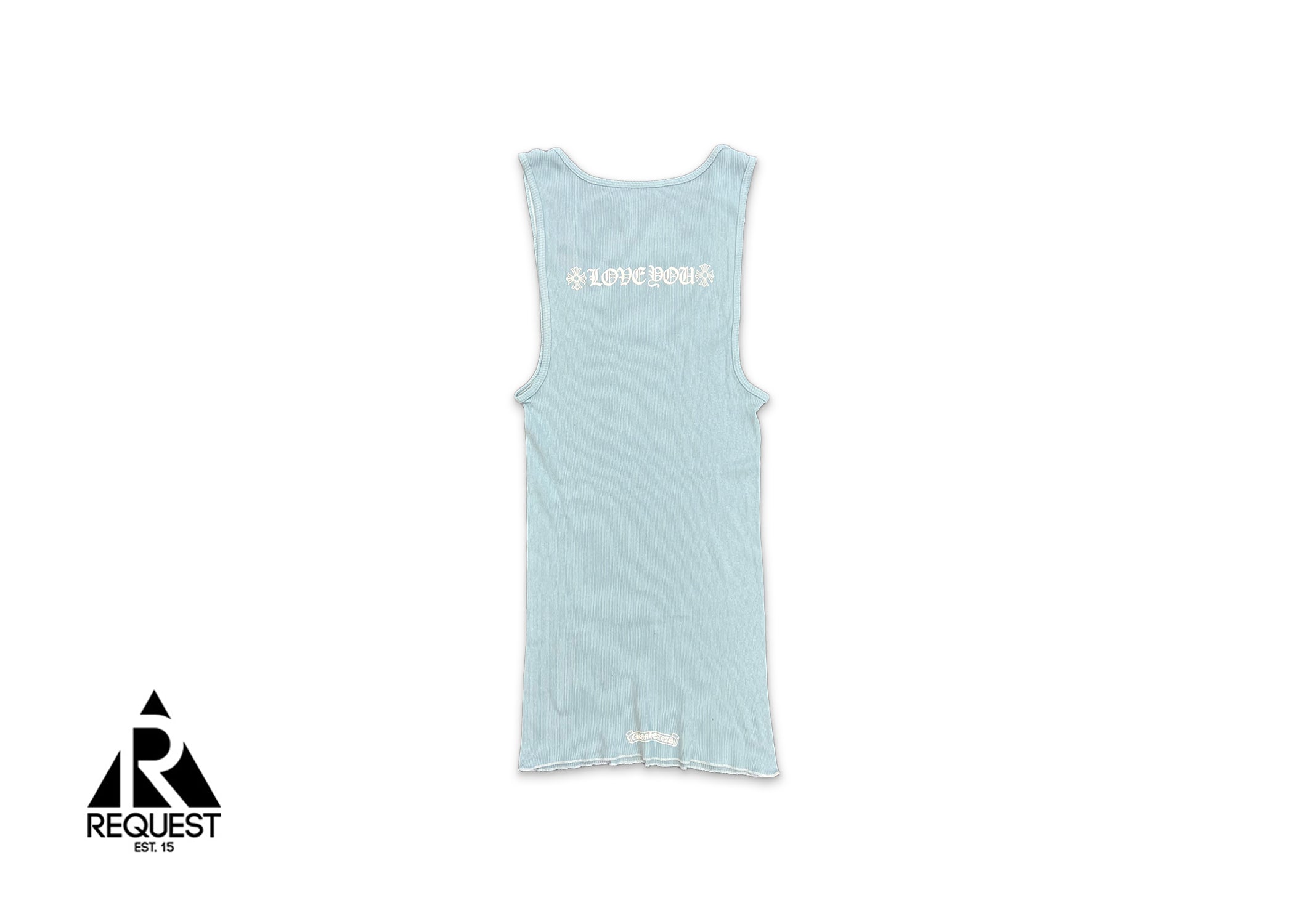 Chrome Hearts, Love You Tank Top "Baby Blue"