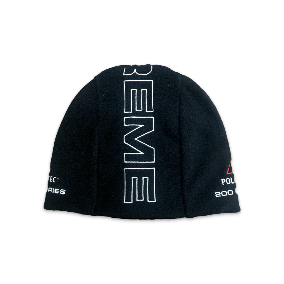 Supreme, Polartec Beanie (FW26) "Black"