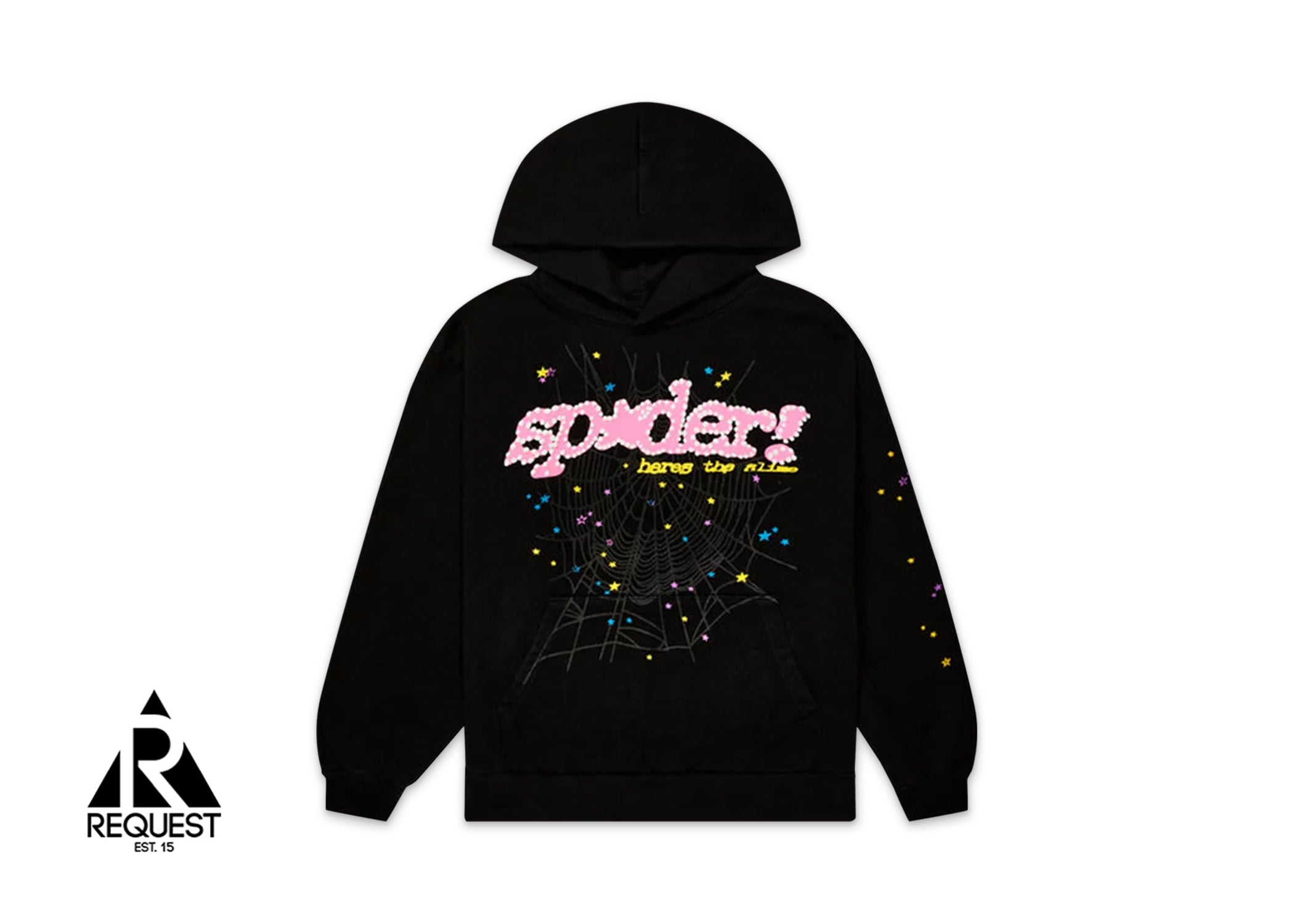 Sp5der P*nk V2 Hoodie "Black"