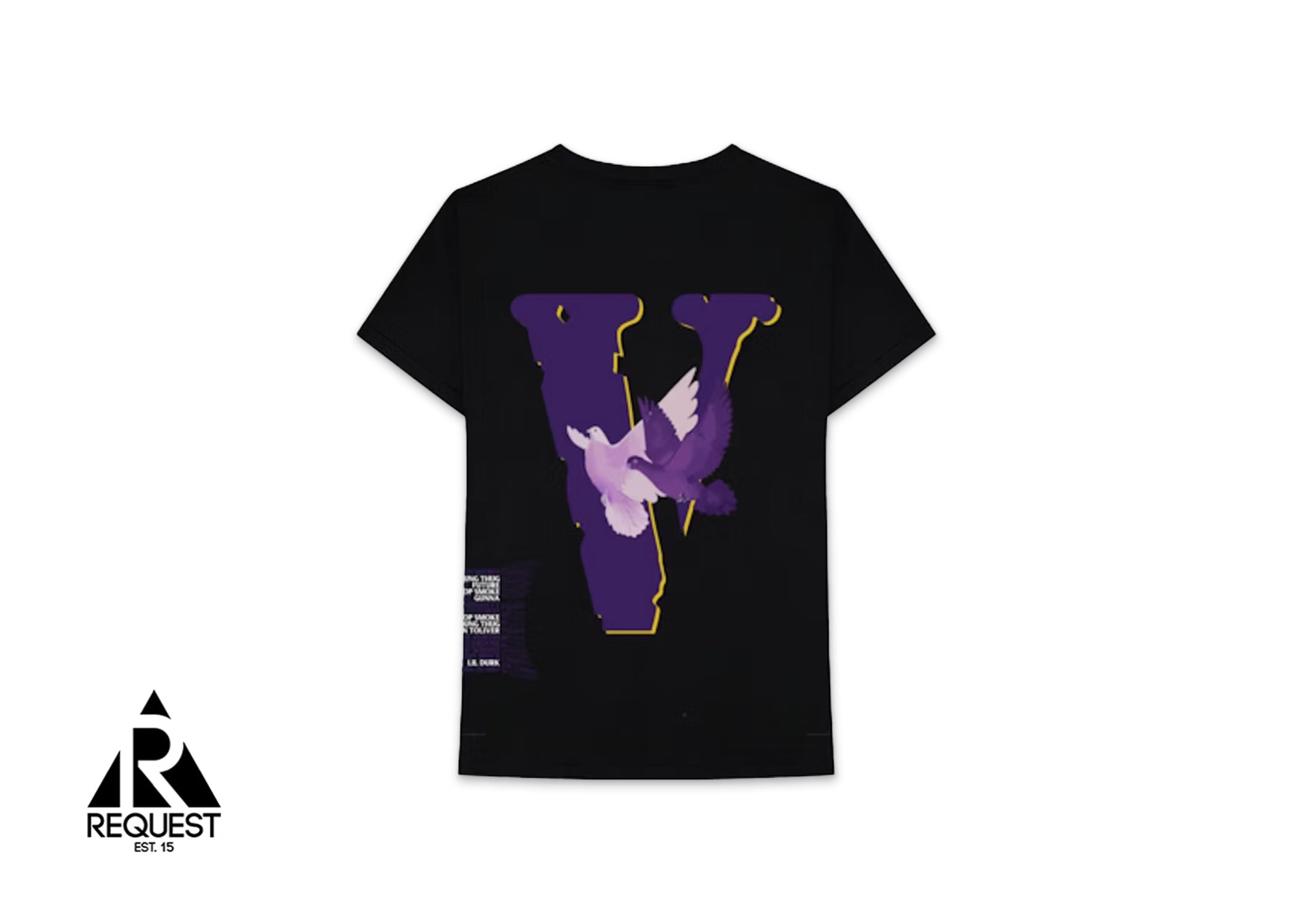 Vlone x Nav Doves Tee "Black"