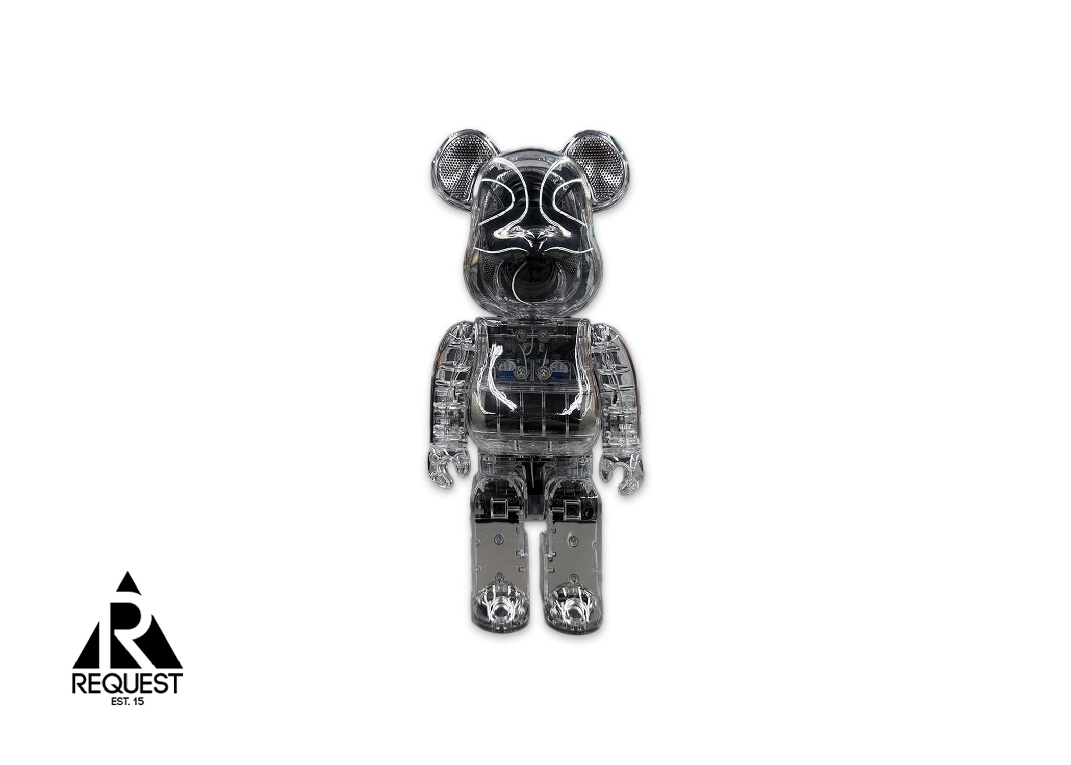 Medicom, Bearbrick Rinaro Audio 400% Portable Speaker "Clear"