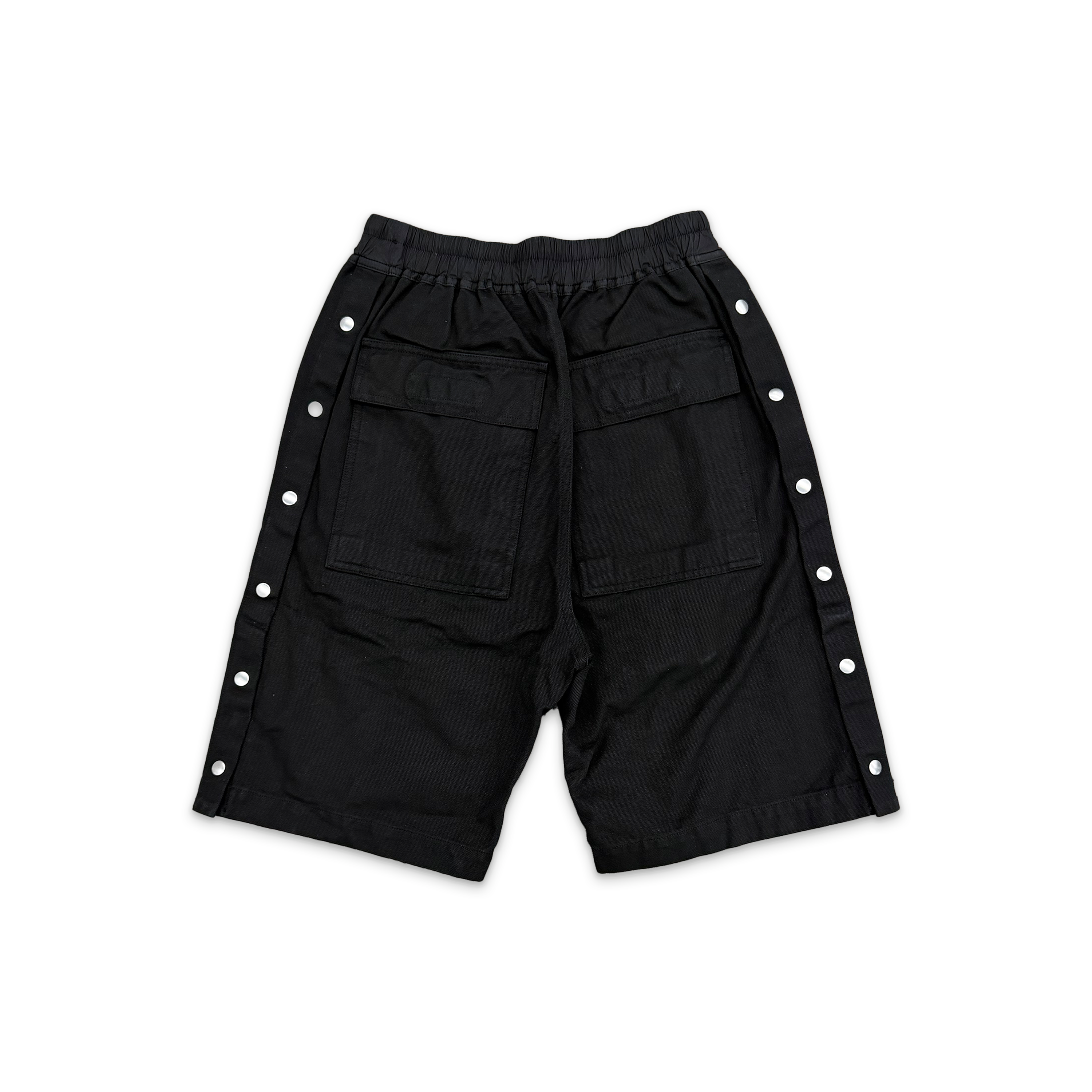 Rick Owens DRKSHDW, Wide Pusher Shorts "Black"