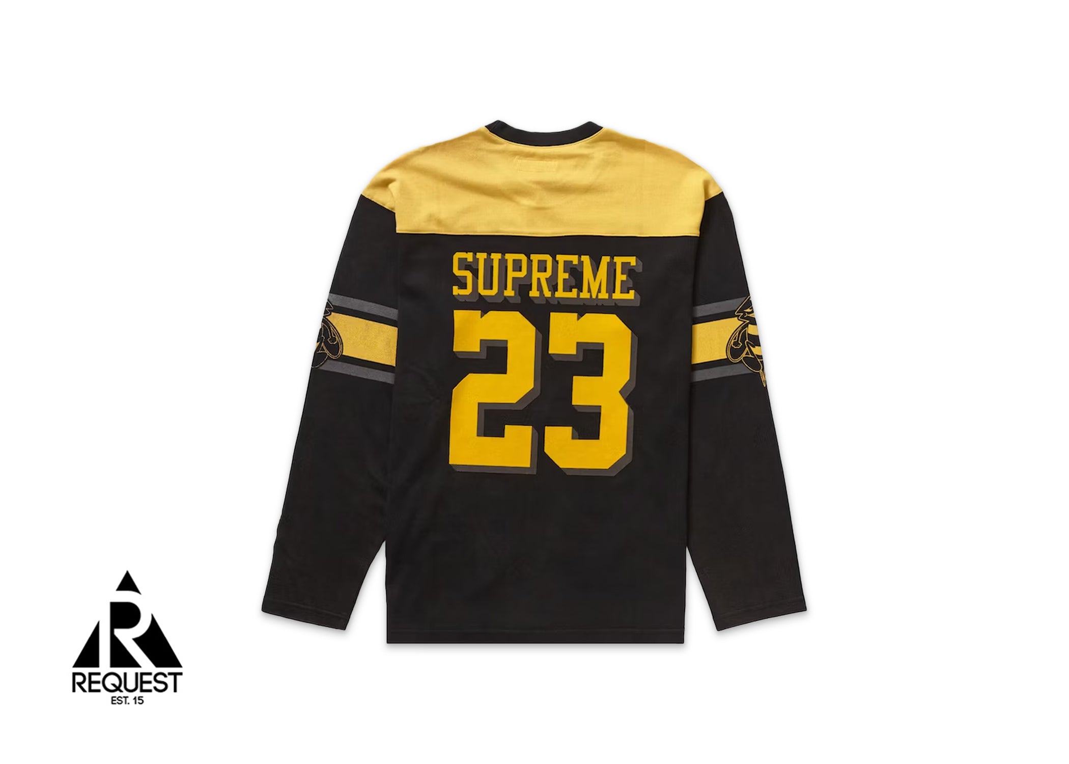 Supreme Bumblebee L/S Football Top "Black"