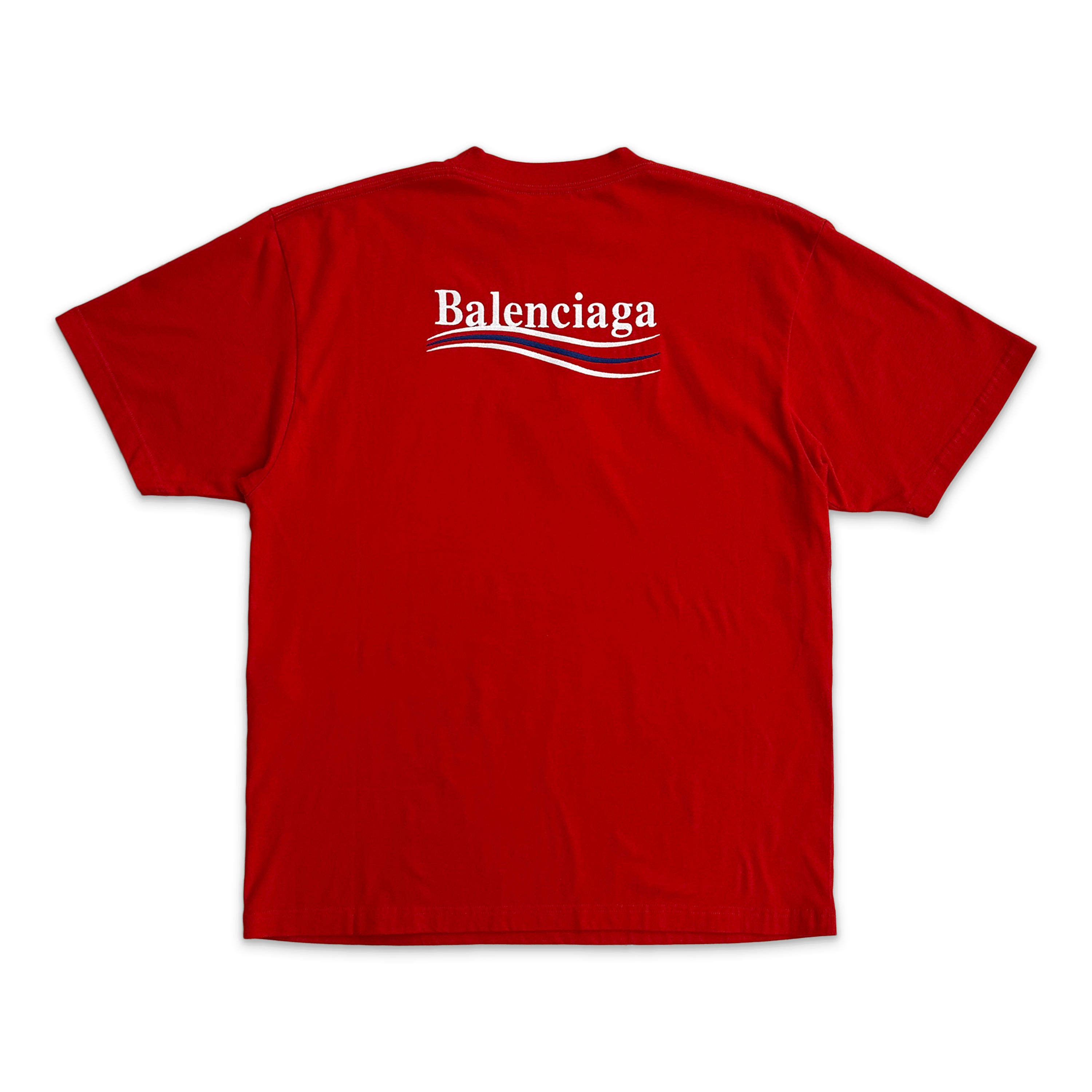 Balenciaga, Oversized Campaign Tee "Red"