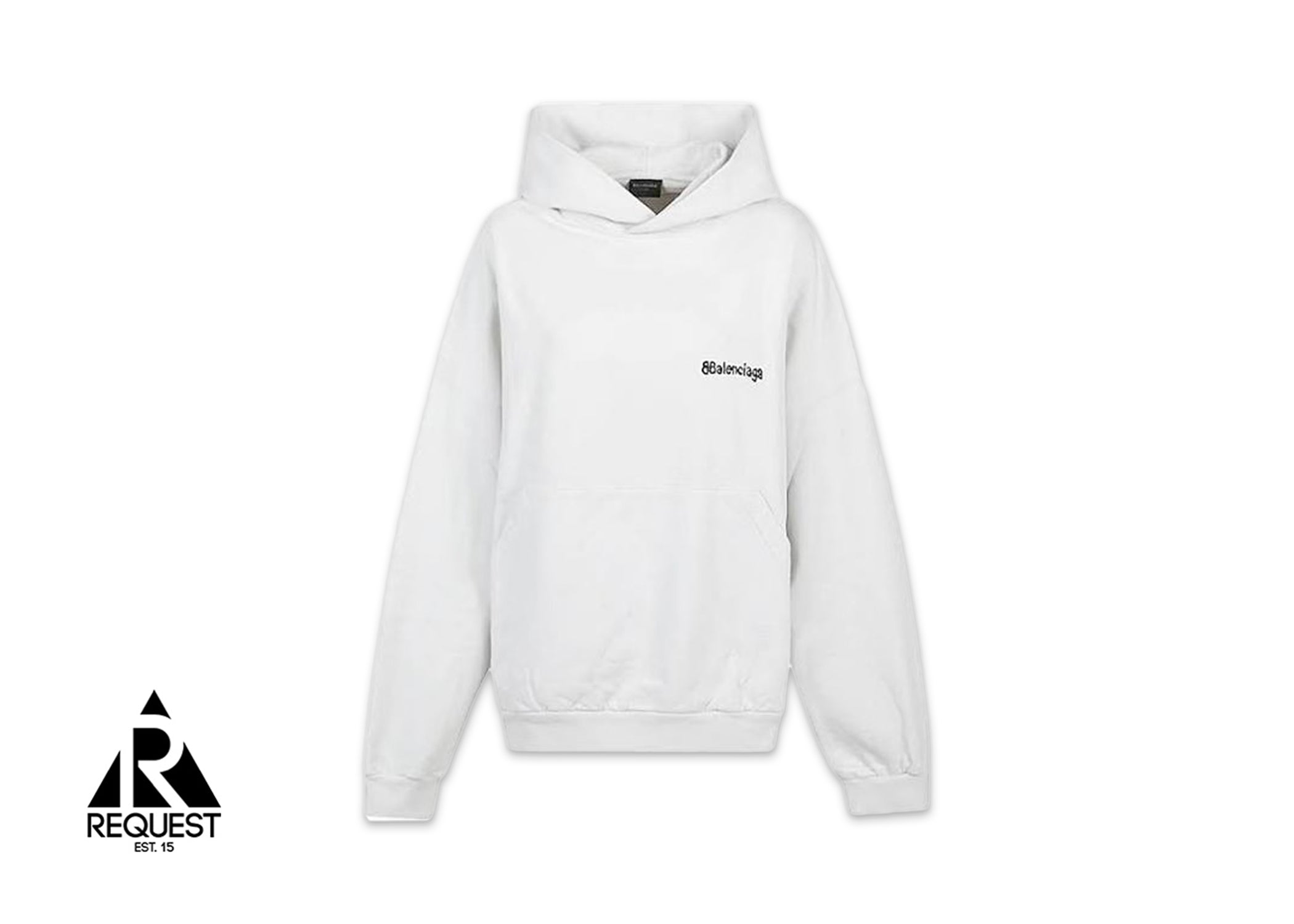 Balenciaga BB Corp Cotton Hoodie