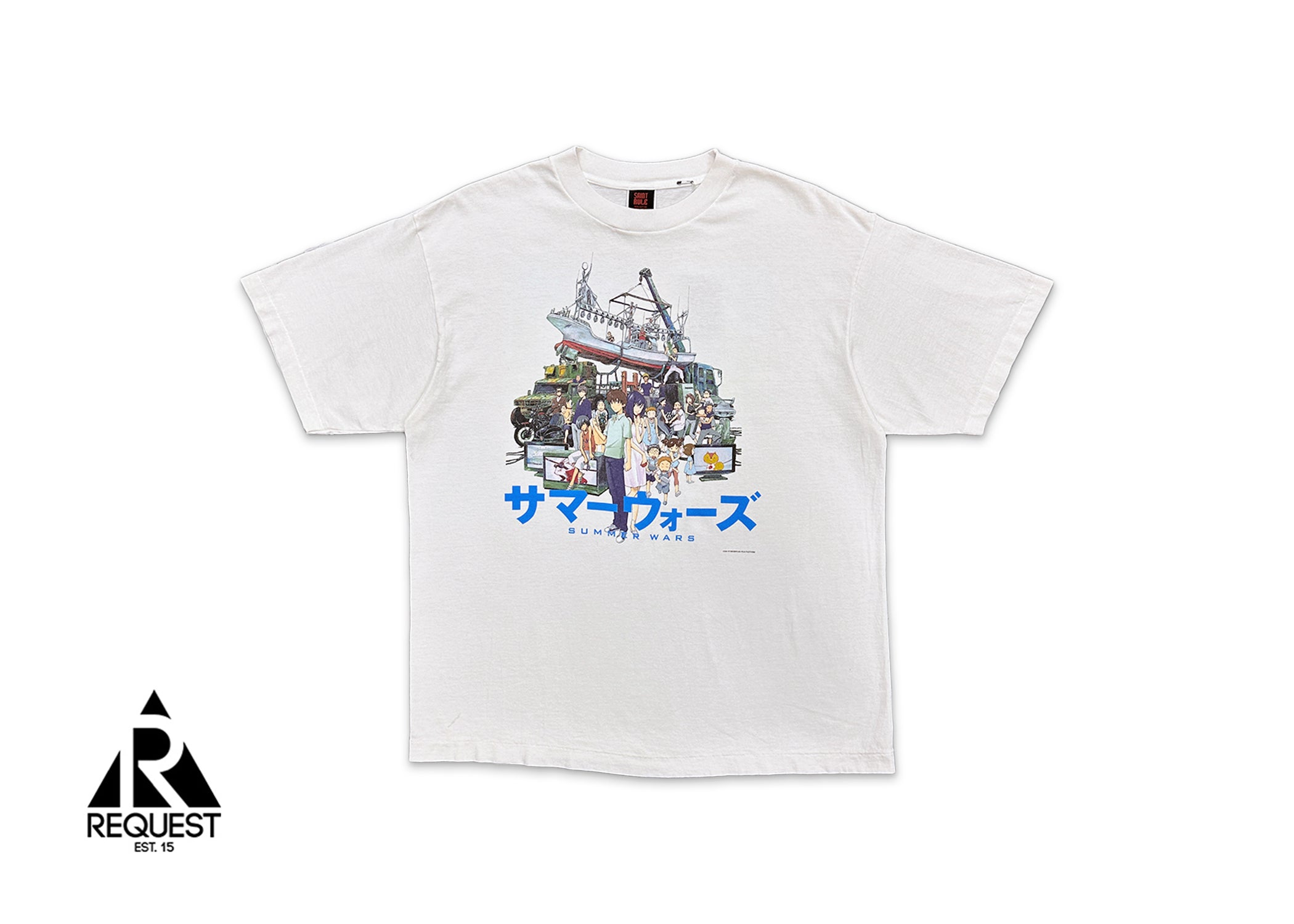 Saint Michael, Summer Wars Tee #1 "White"