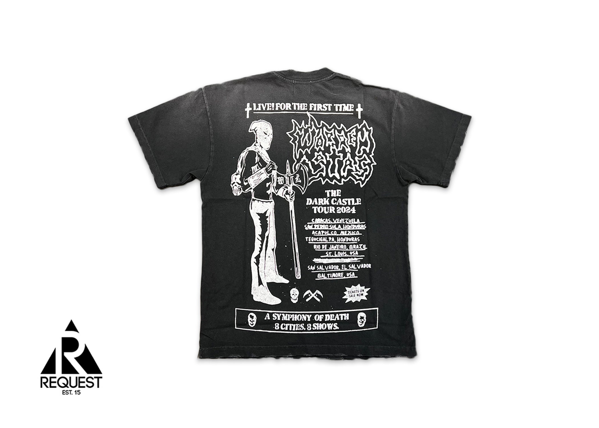 Dark Castle Tour Tee "Black"