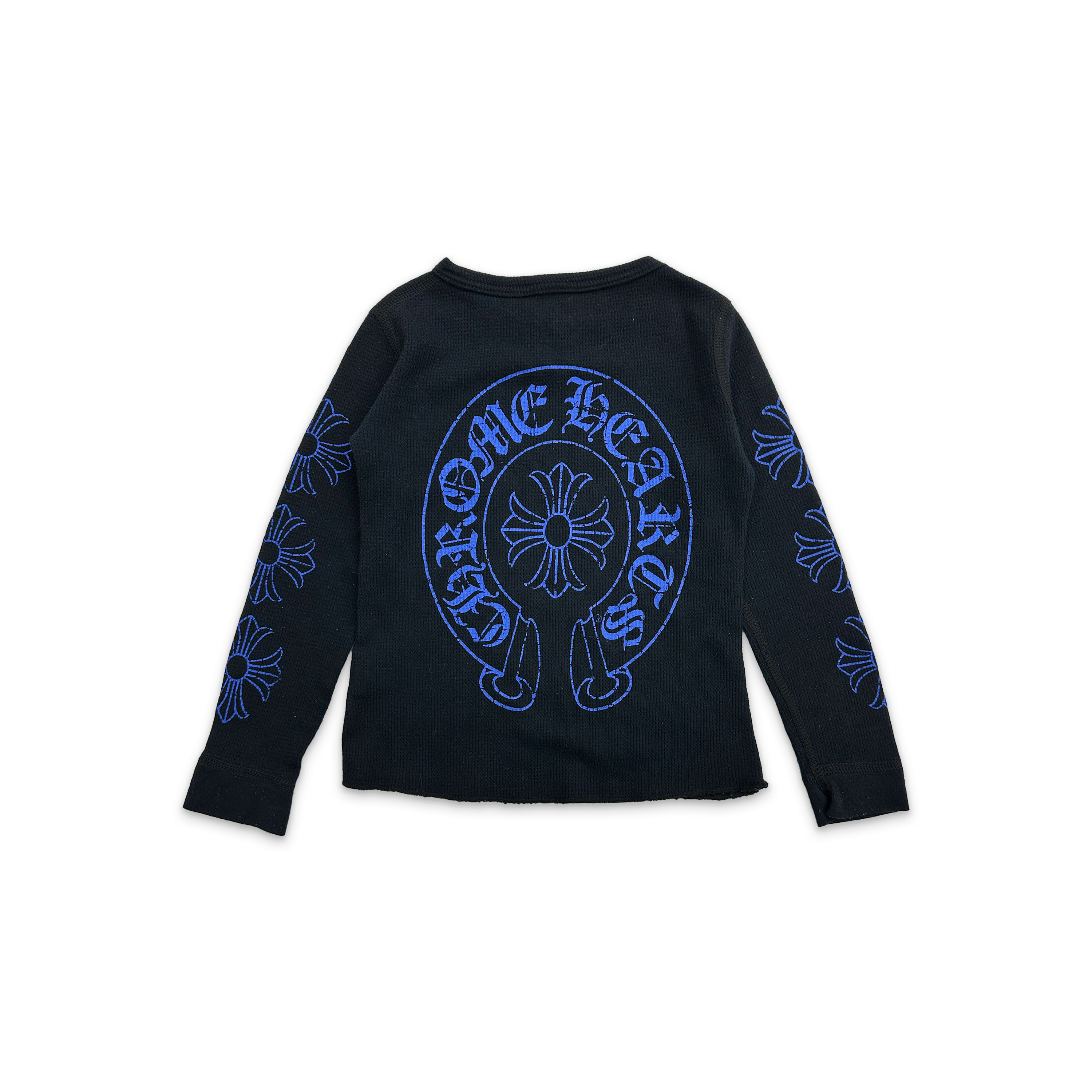 Chrome Hearts, Horseshoe Thermal Long Sleeve "Black Blue"