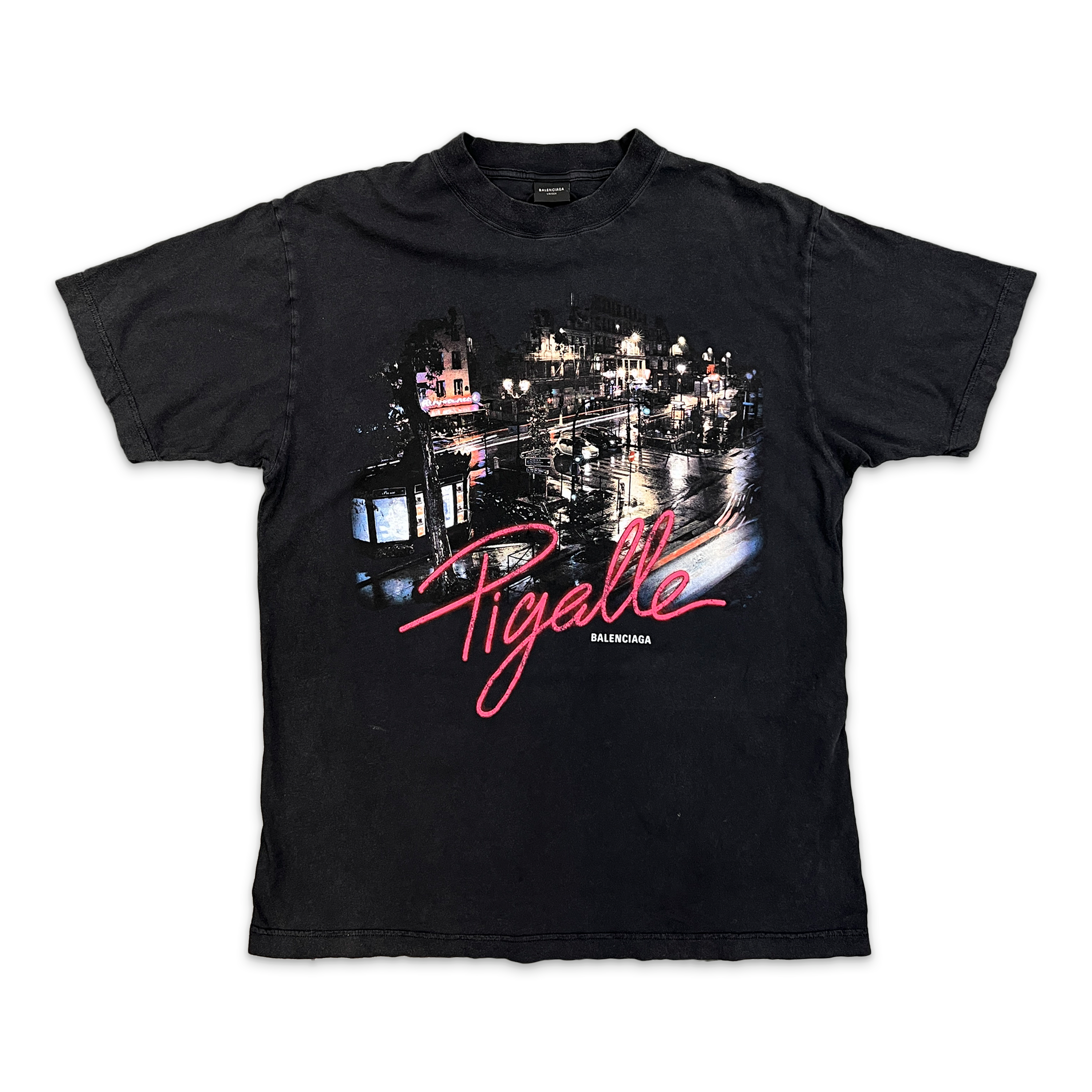 Balenciaga, Small Fit Pigelle Tee "Black"