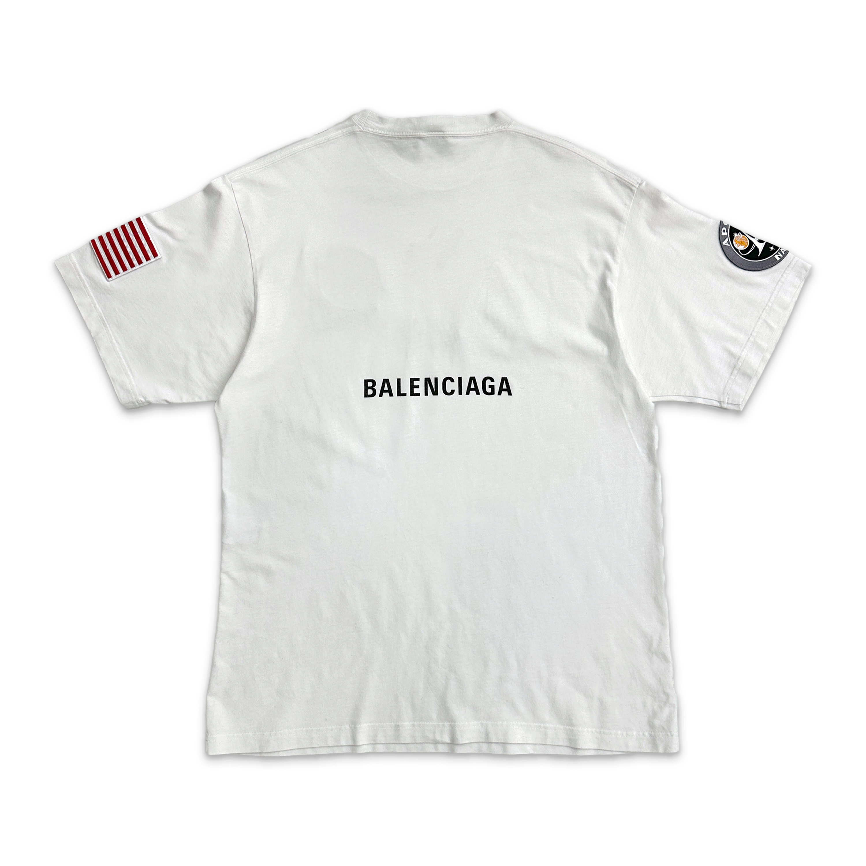 Balenciaga, Oversized NASA Space Program Tee "White"