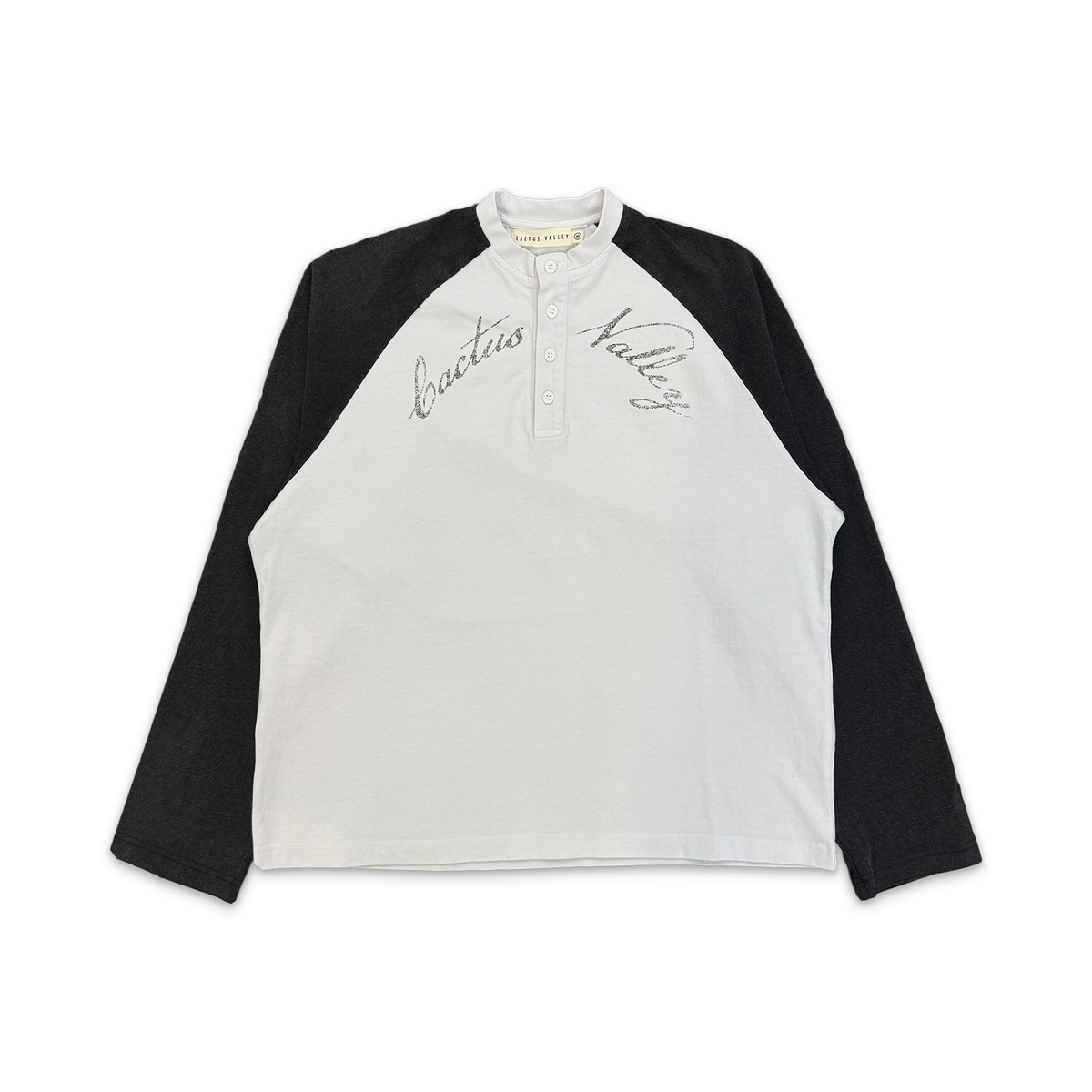 Cactus Valley, Backyard Baseball L/S Tee "White"