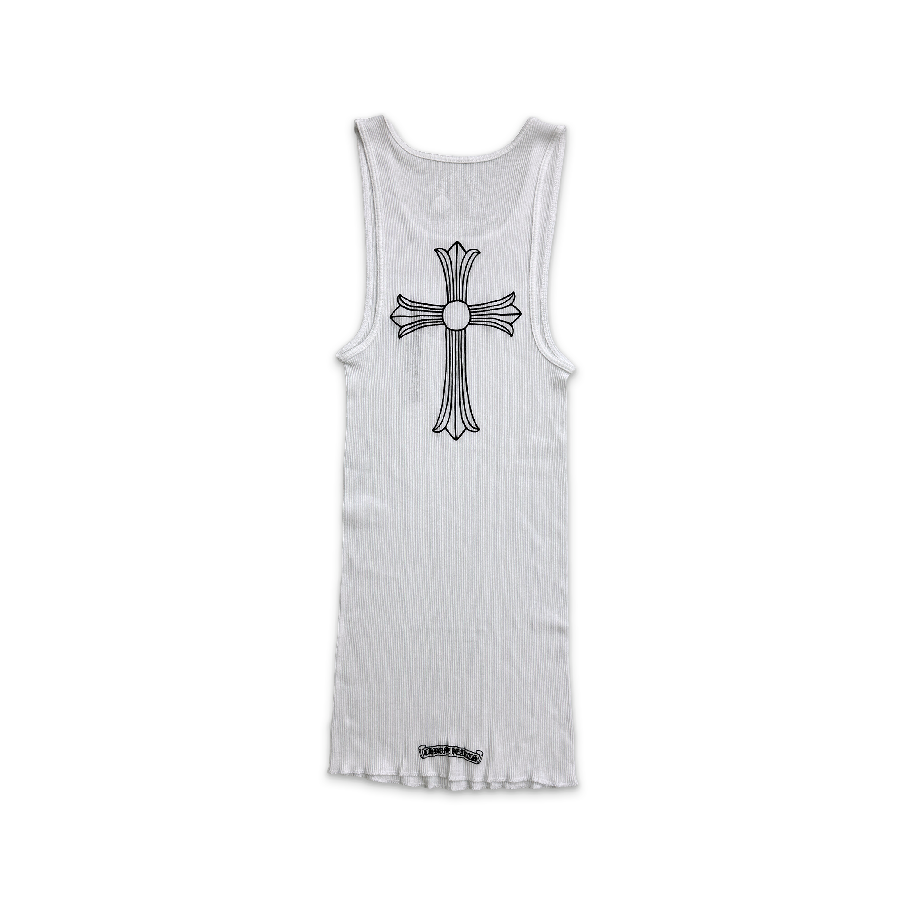 Chrome Hearts, Big Back Cross Tank Top "White"