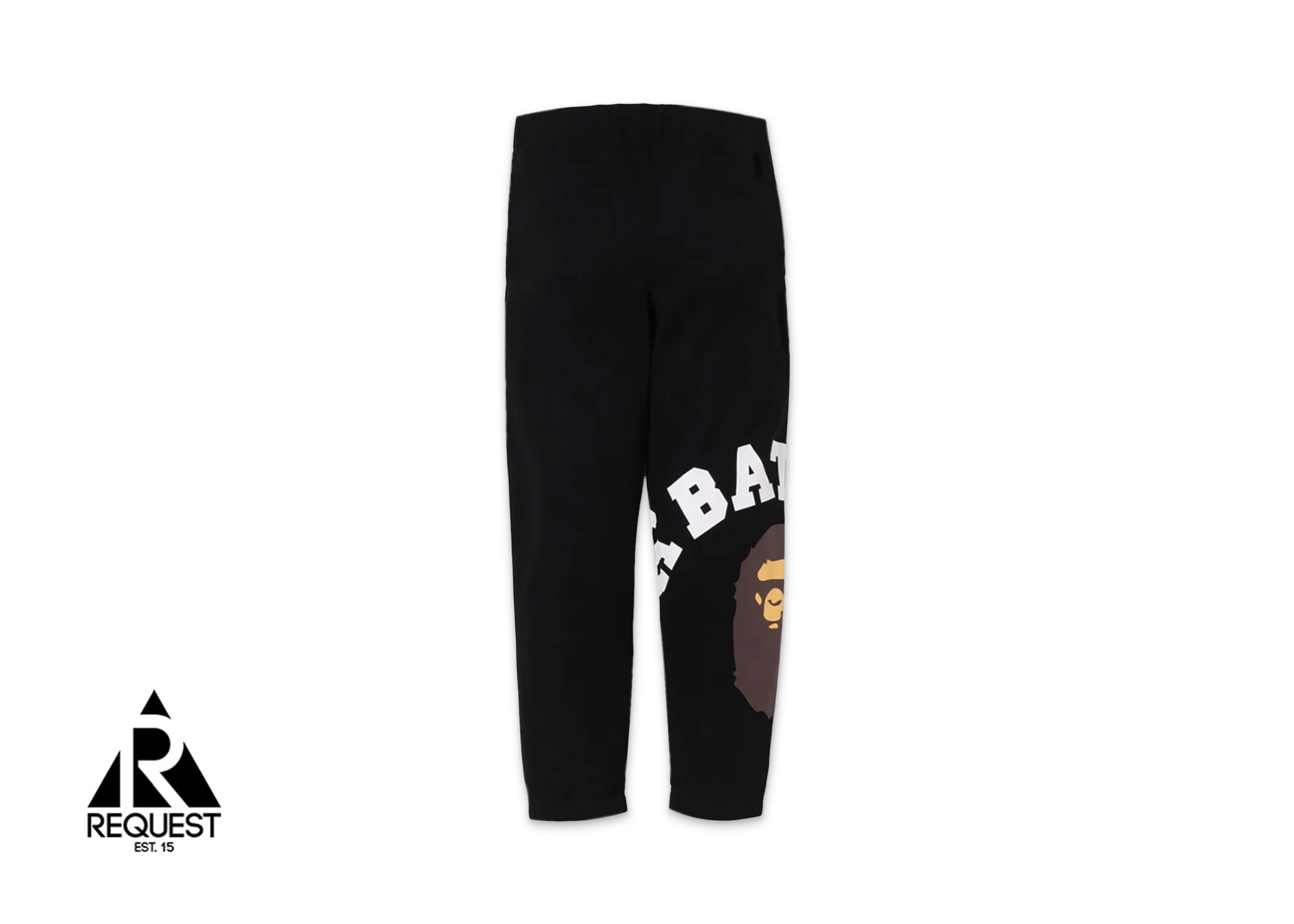 A Bathing Ape BAPE Giant College Sweatpants "Black"