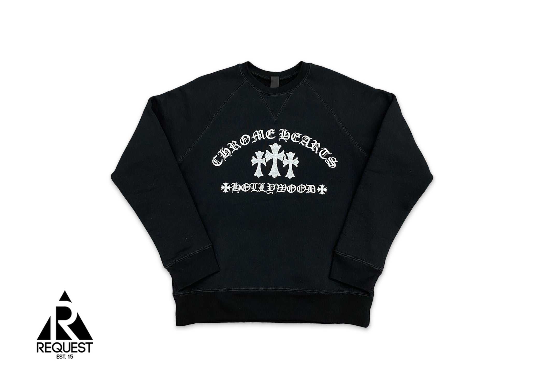 Chrome Hearts Cross Crewneck “Black Hollywood”