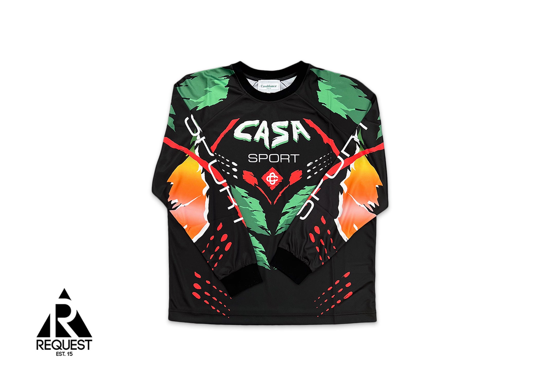 Casablanca, Casa Moto Sublimated L/S Tee "Black"