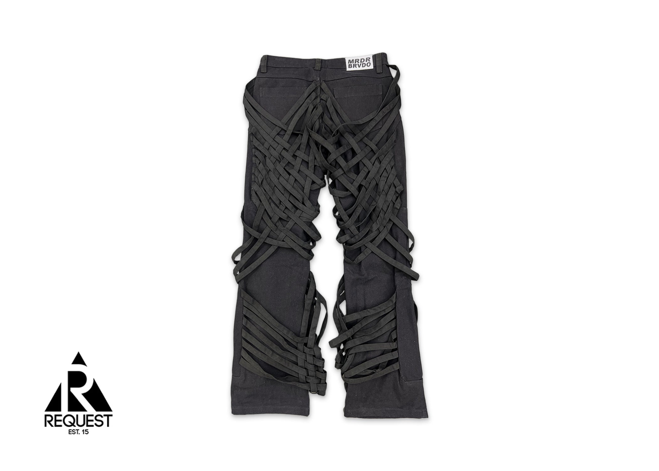 Who Decides War, Interwoven Trousers "Black"