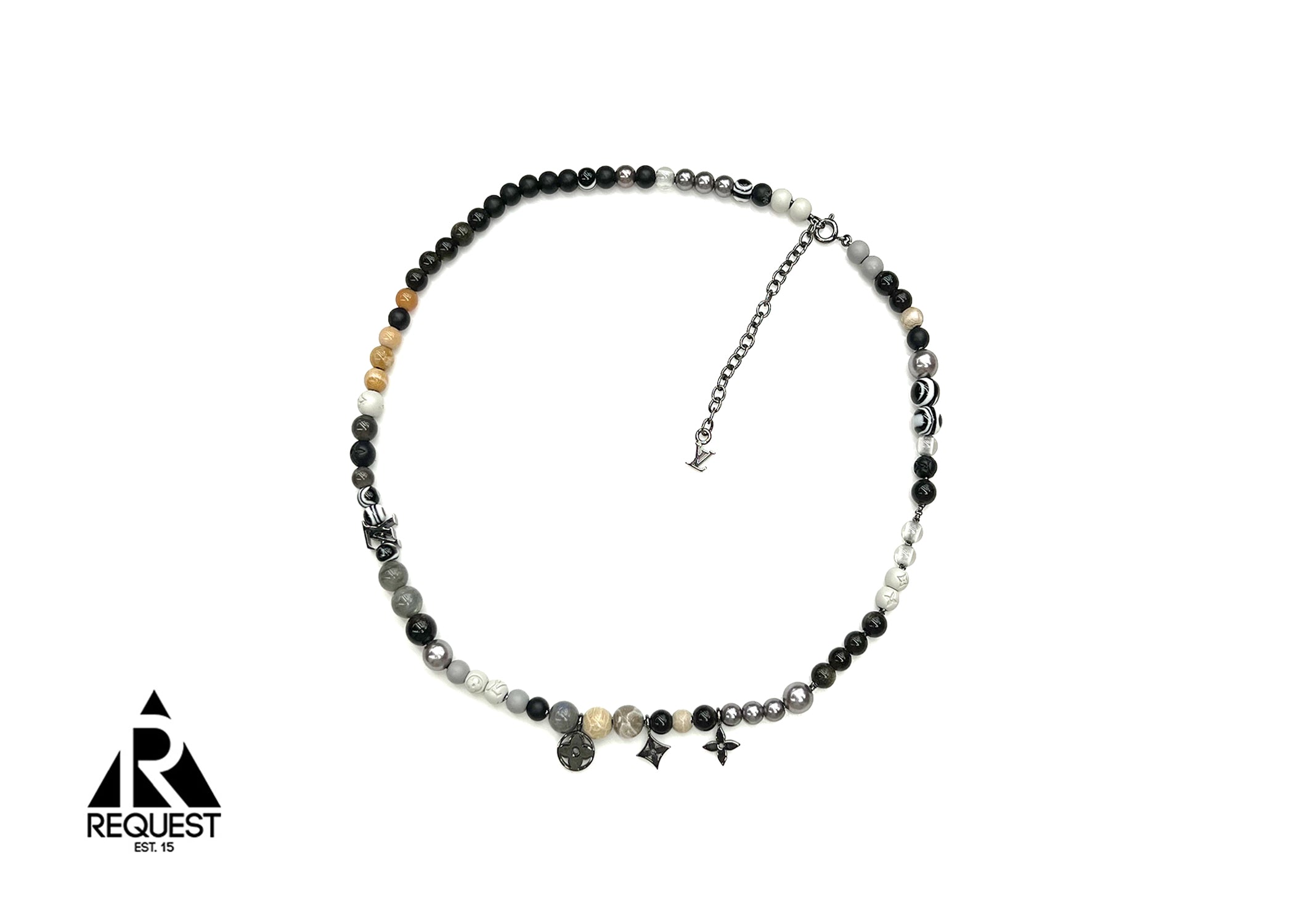Louis Vuitton, Bead Necklace "Black"