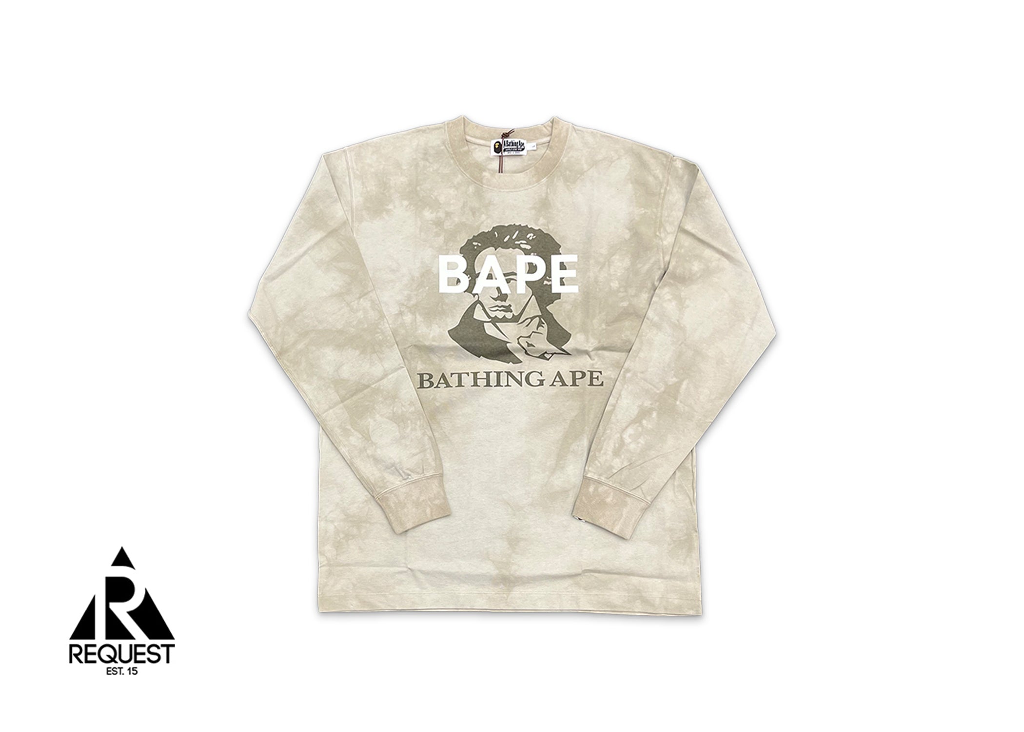 A Bathing Ape BAPE Beethoven L/S Tee “Beige”