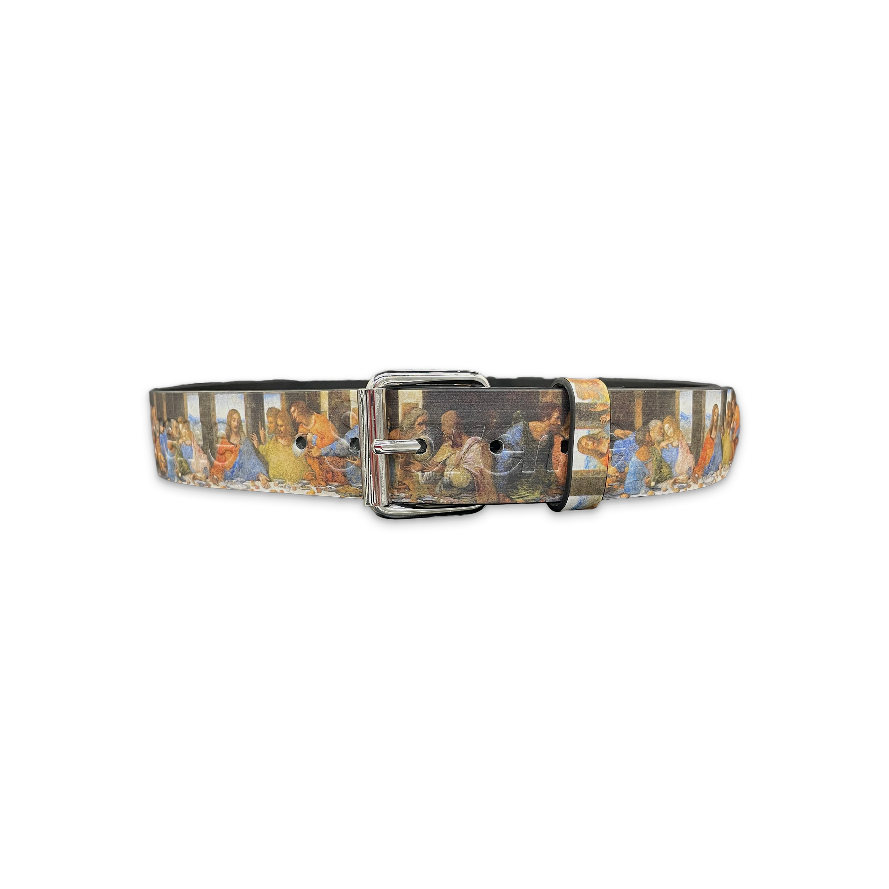Supreme, Last Supper Leather Belt "Multicolor"