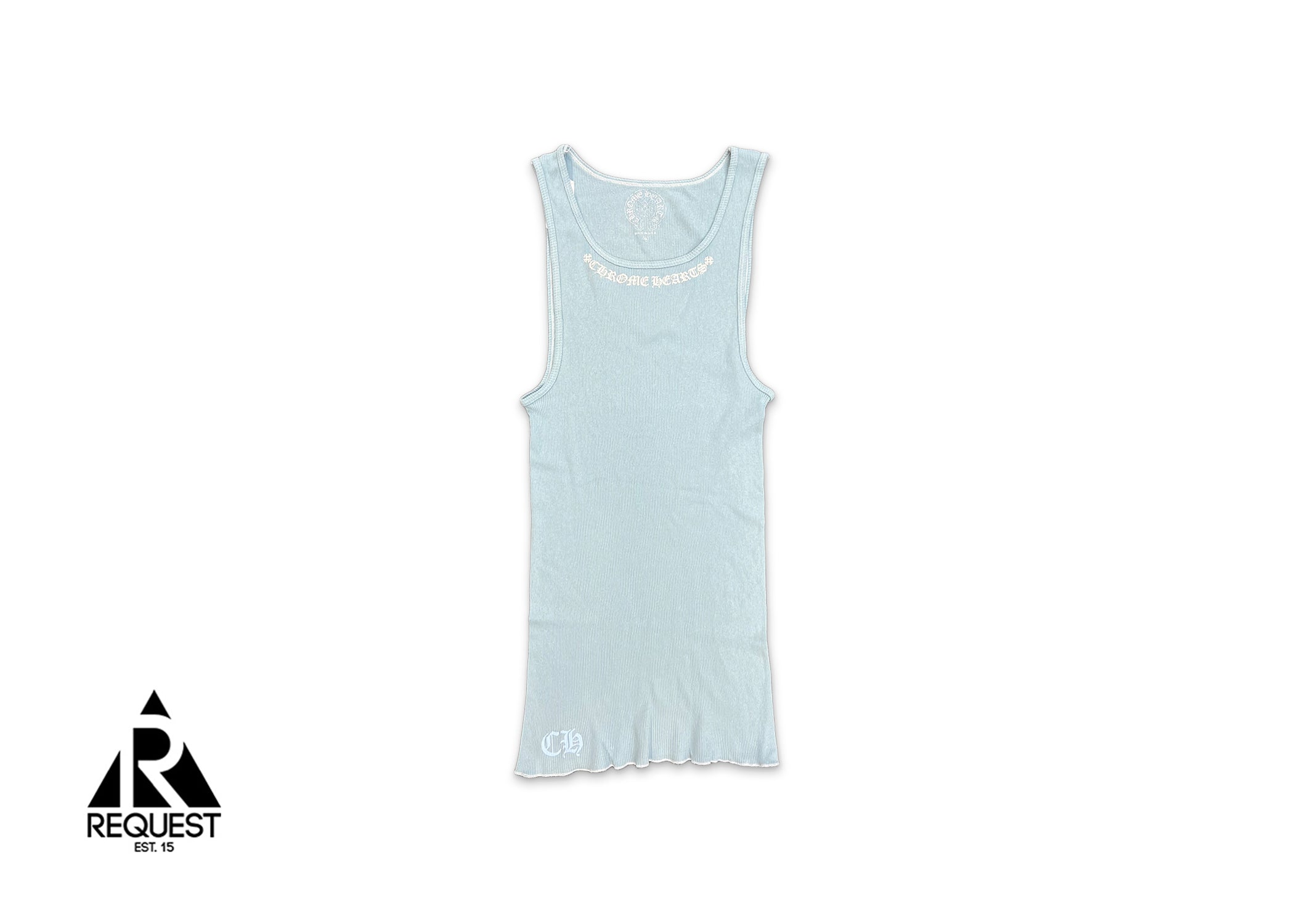 Chrome Hearts, Love You Tank Top "Baby Blue"