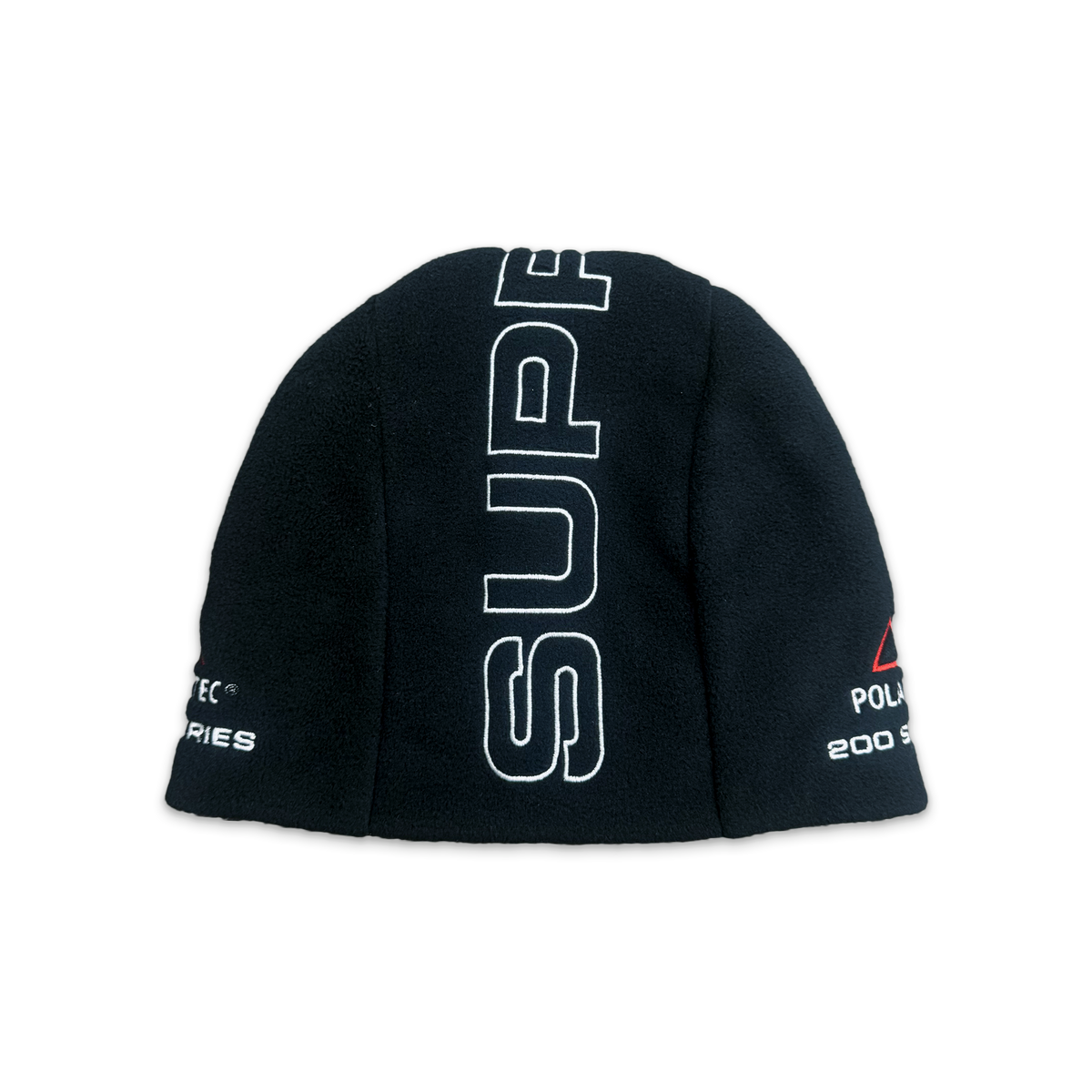 Supreme, Polartec Beanie (FW26) "Black"