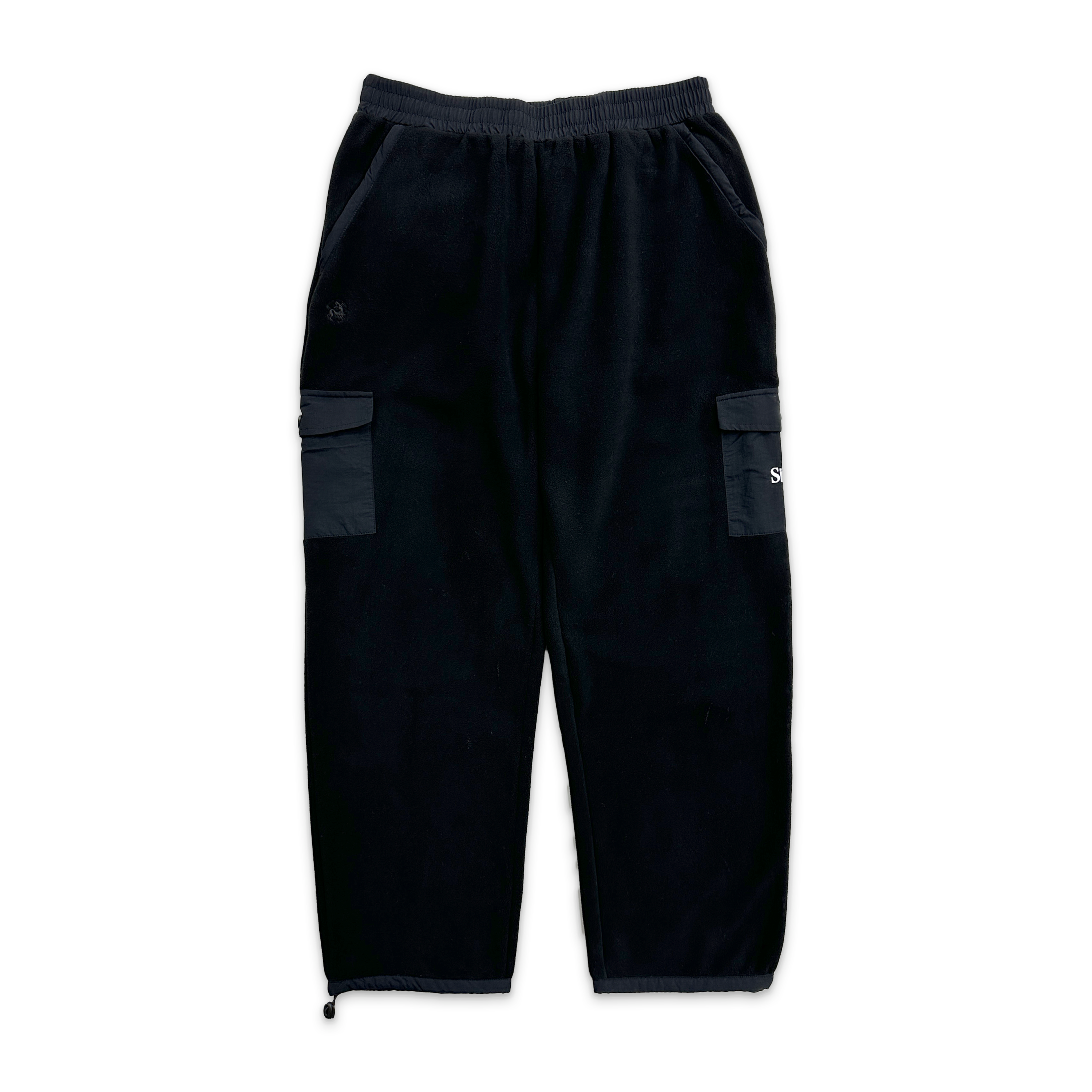 Sinclair, Cargo Pocket Fleece Pants "Black"