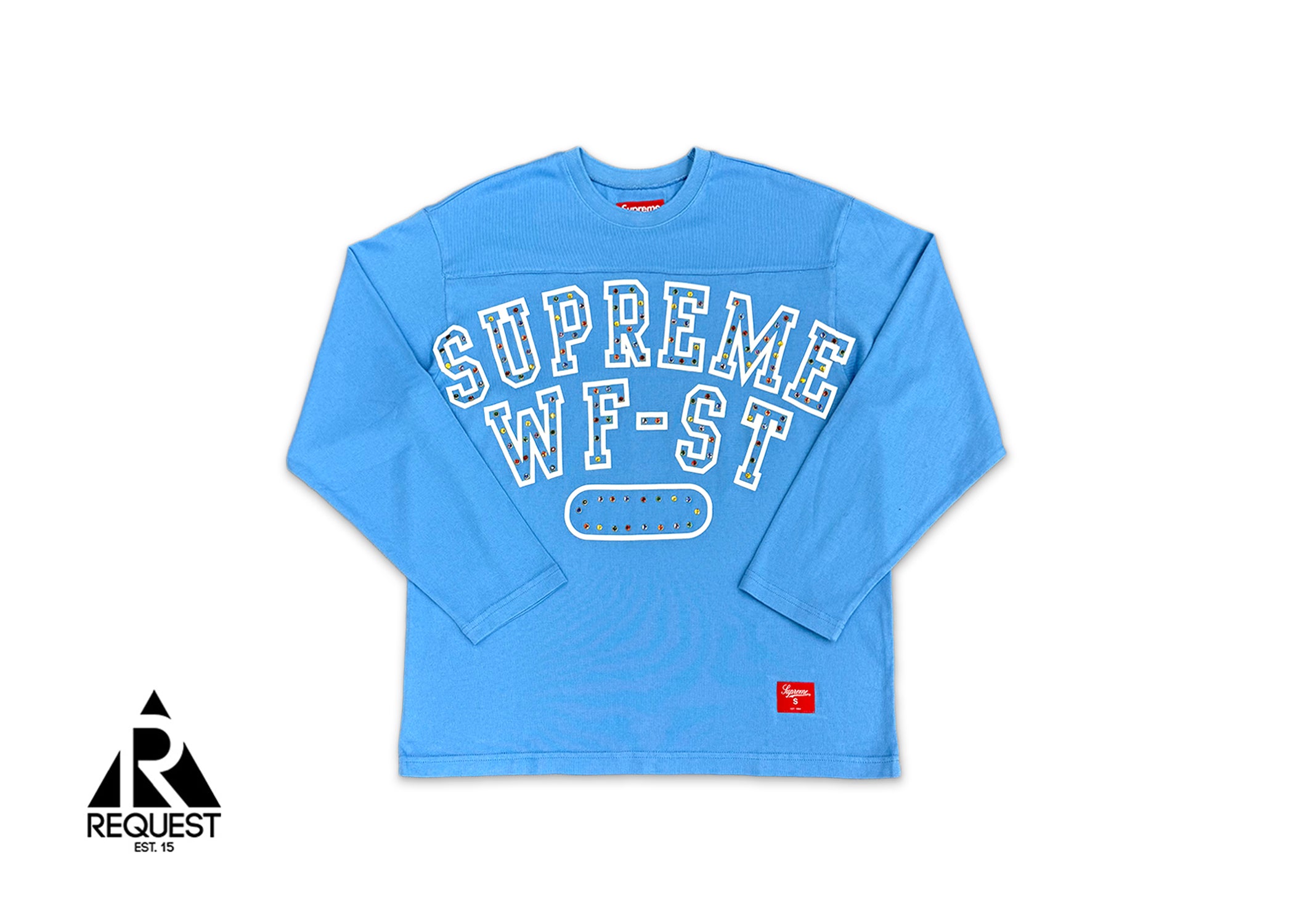 Supreme, Gems L/S Tee "Blue"