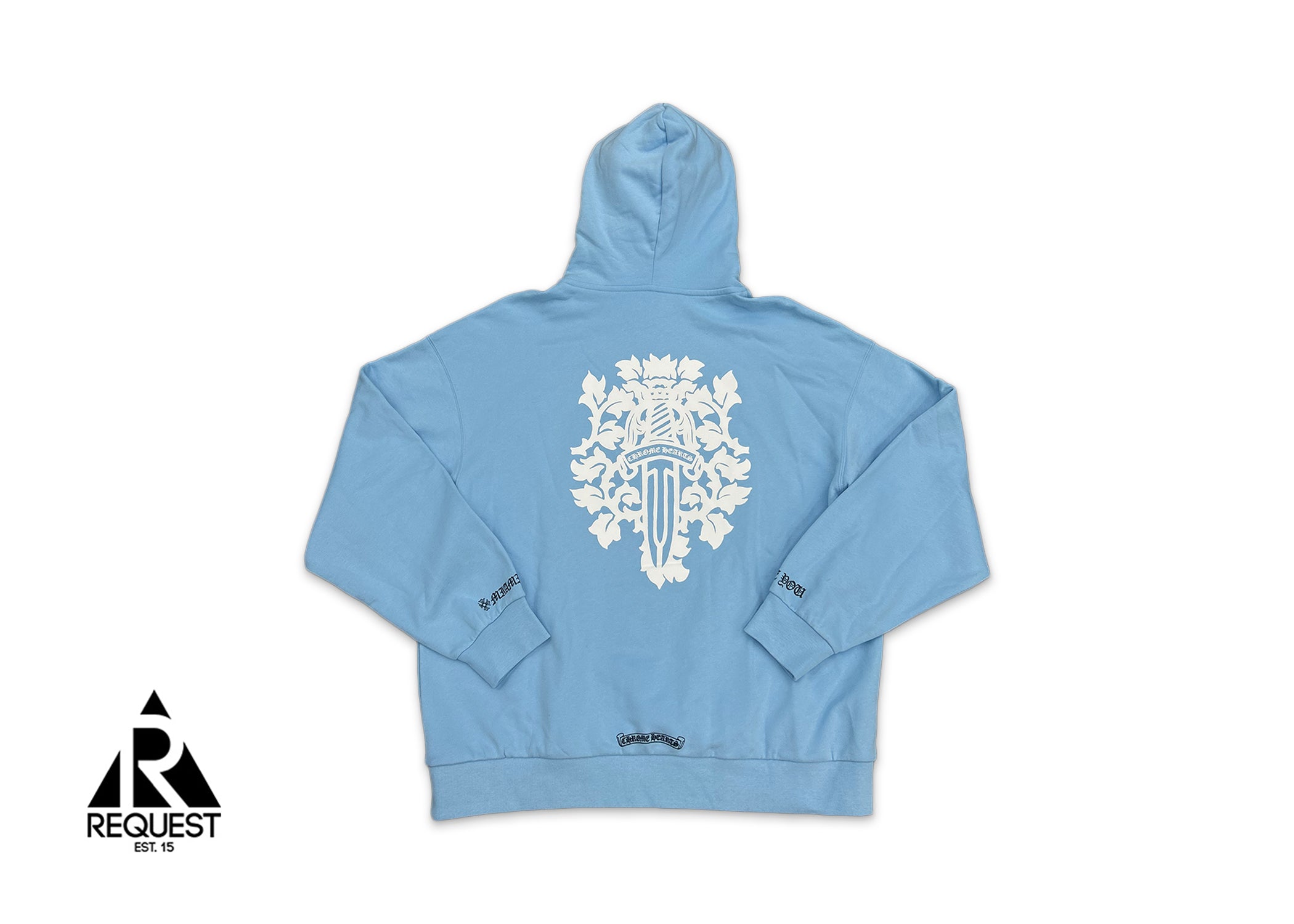 Chrome Hearts Dagger Hoodie Miami Art Basel Exclusive "Baby Blue”