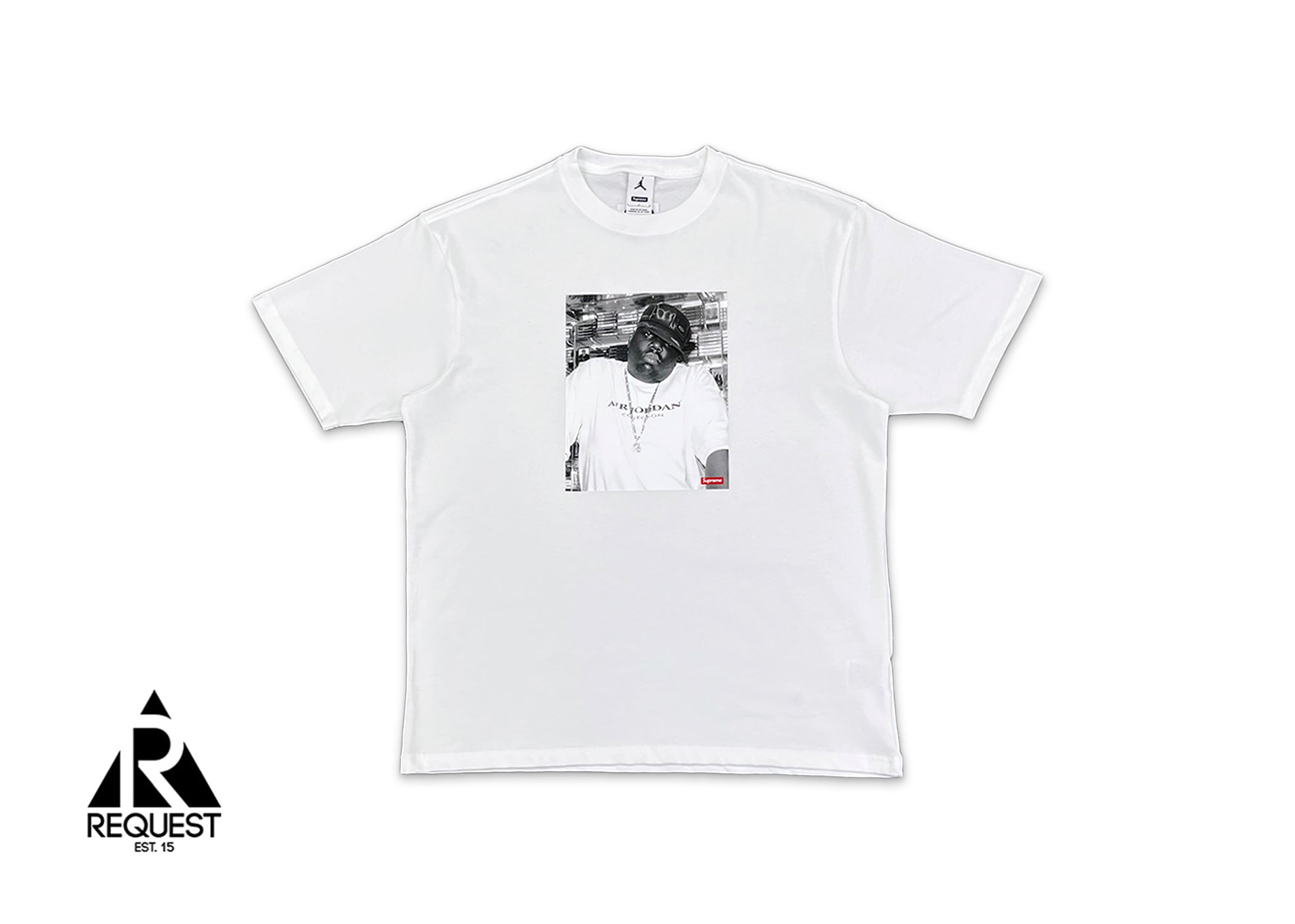 Supreme, Jordan Biggie Tee "White"