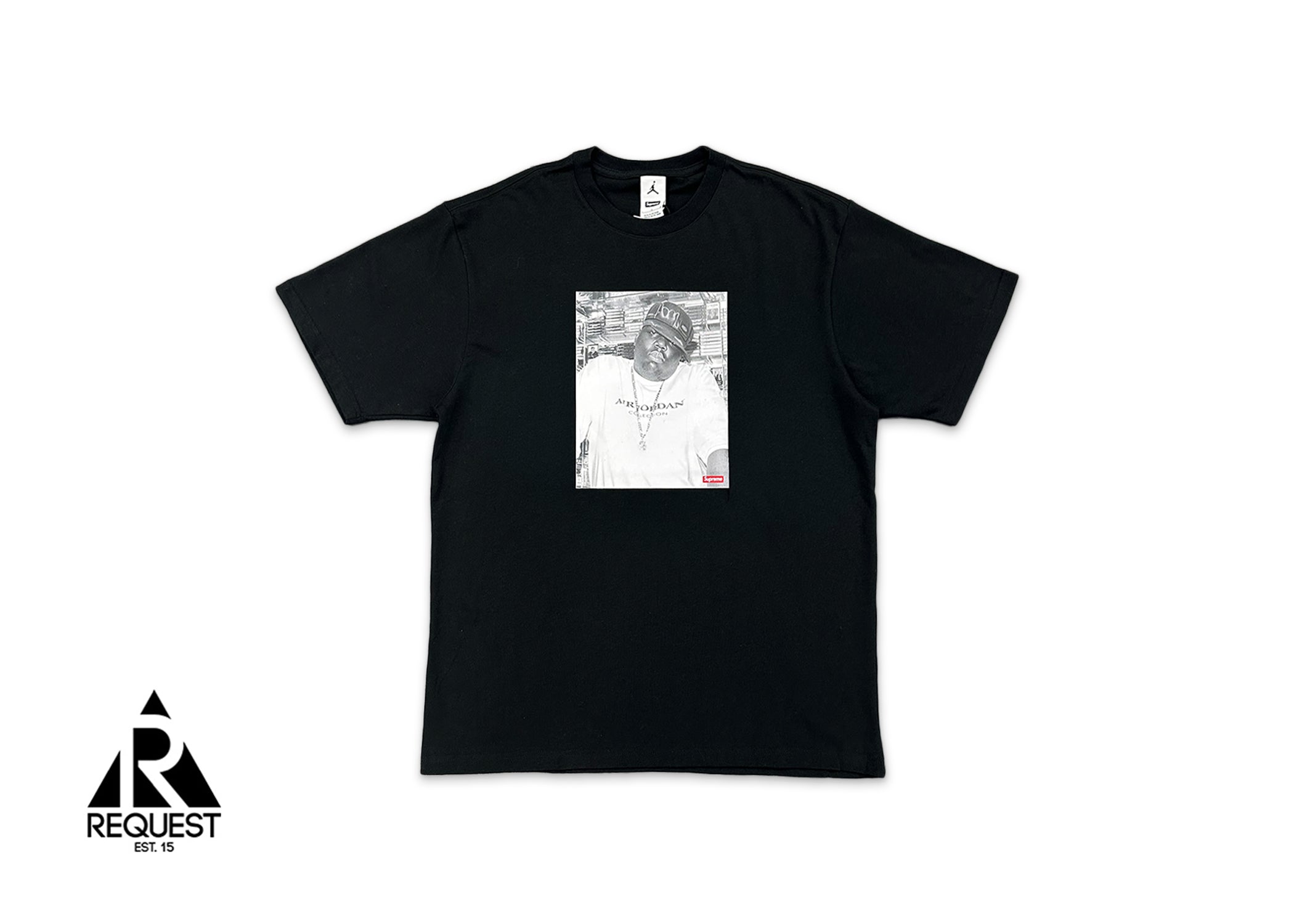Supreme, Jordan Biggie Tee "Black"