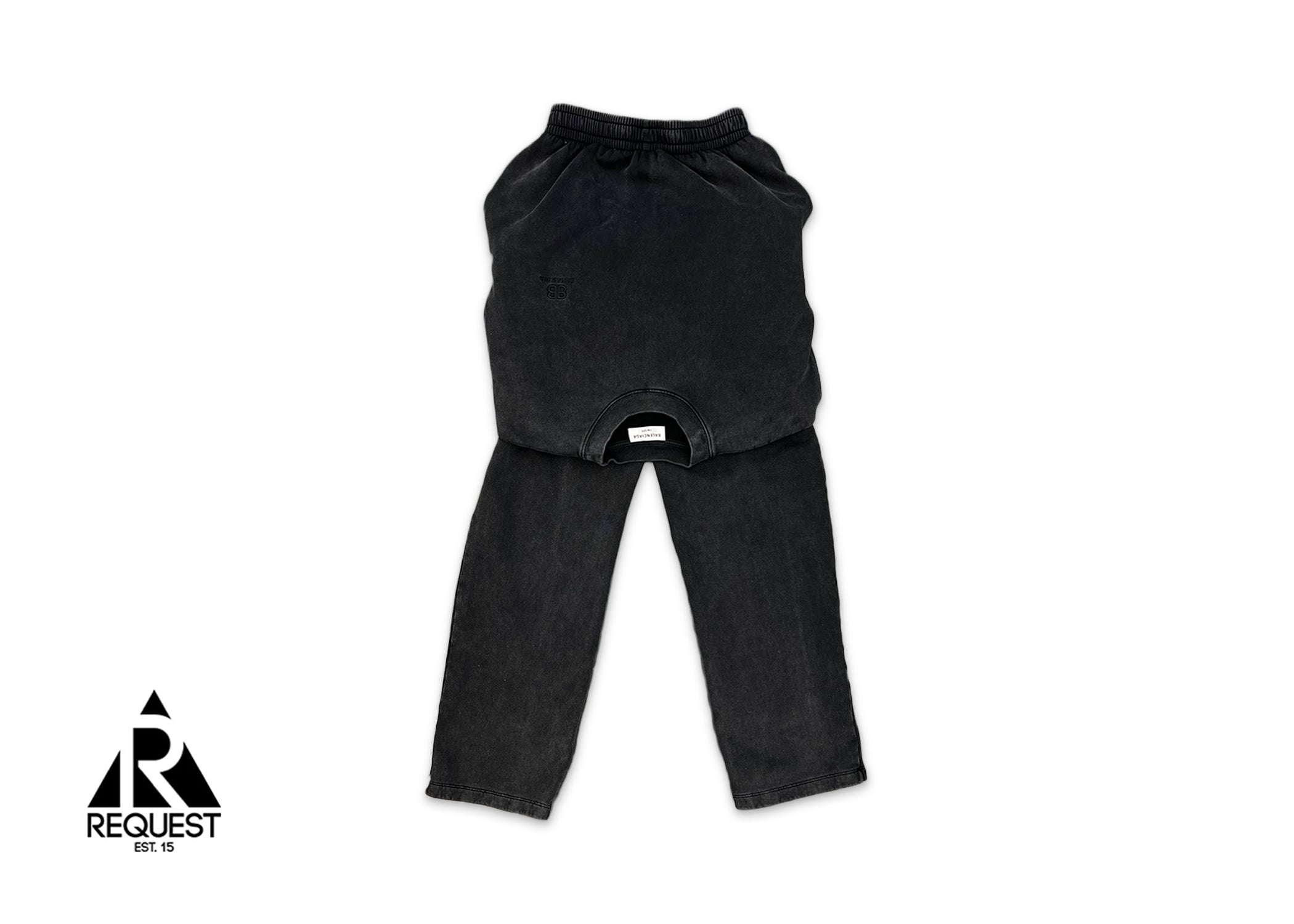 Balenciaga Tied Up Front Sweatpants "Grey"