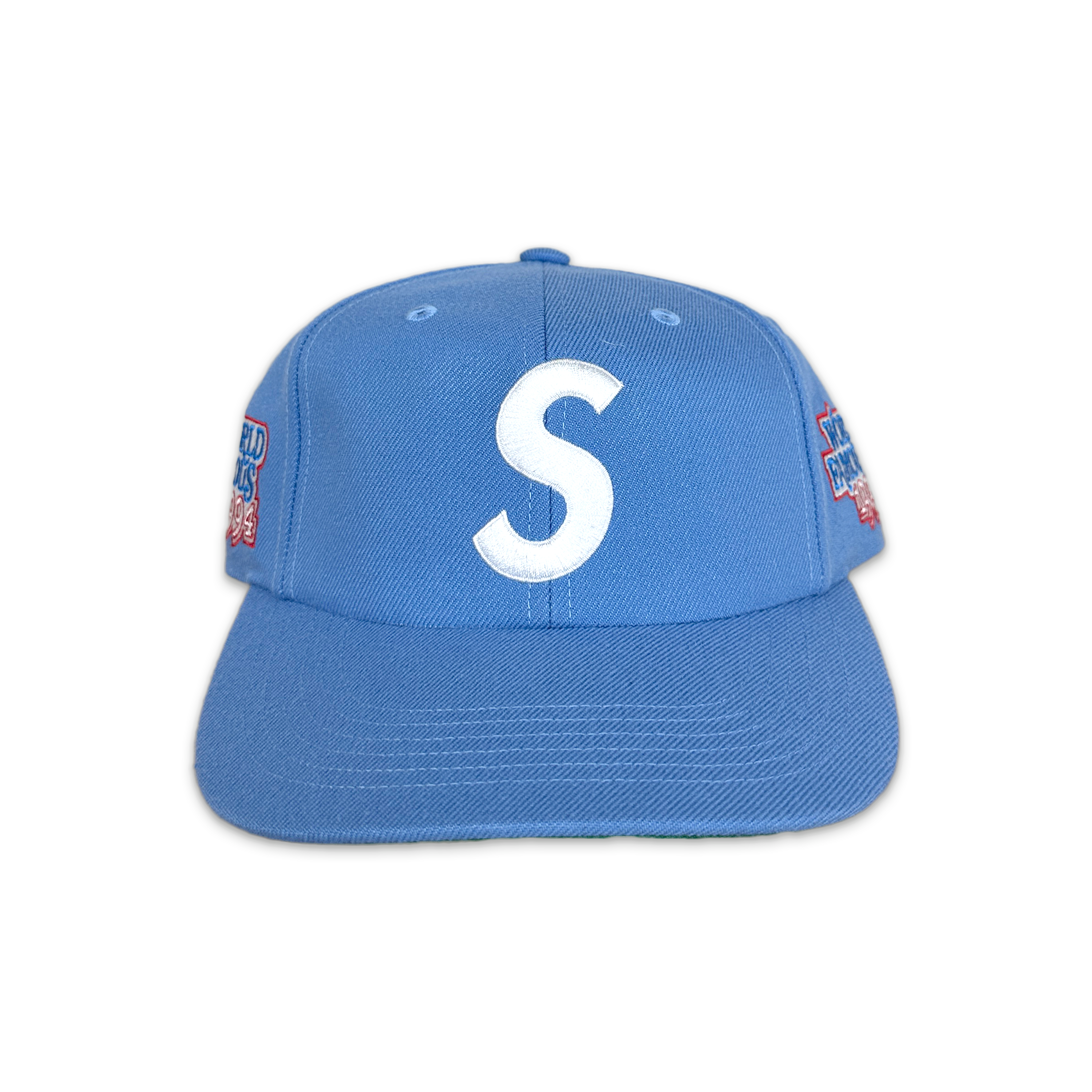 Supreme, World Famous S Logo 6-Panel "Blue"